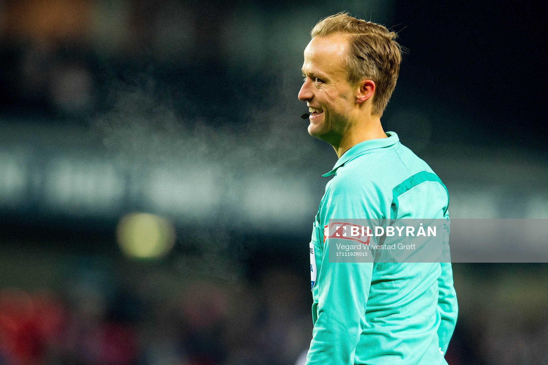 Referee Ola Hobber Nilsen