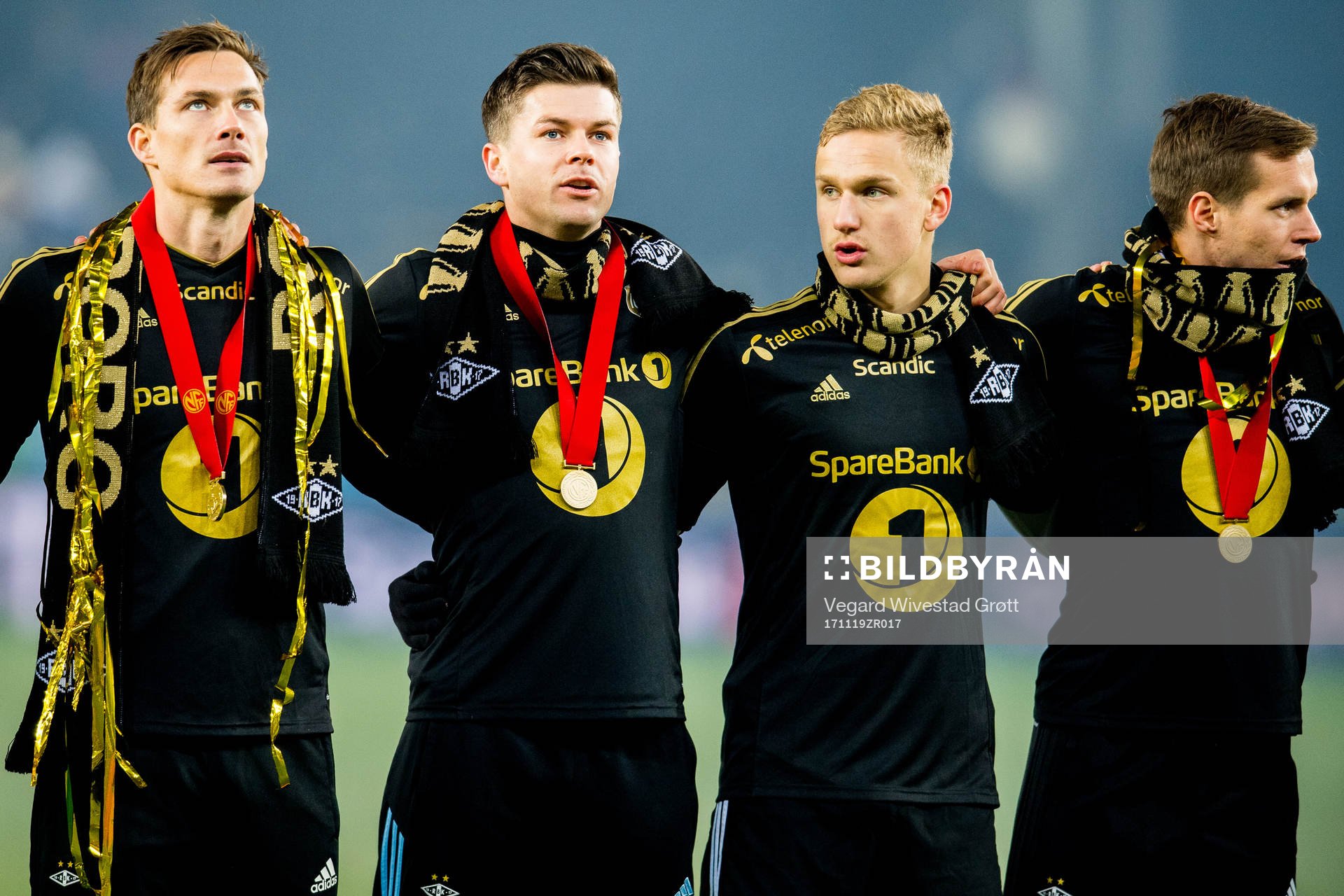 Johan Lædre Bjørdal, Pål André Helland and Erik Botheim