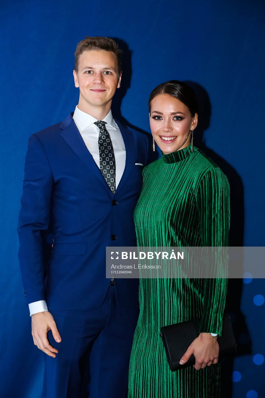 Maths Elfvendal, målvaktstränare och Elin Landström