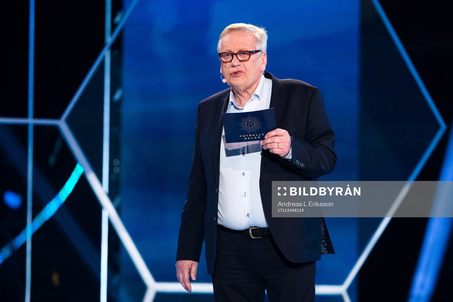 Tommy Söderberg delar ut Zlatan Ibrahimovic stipendium