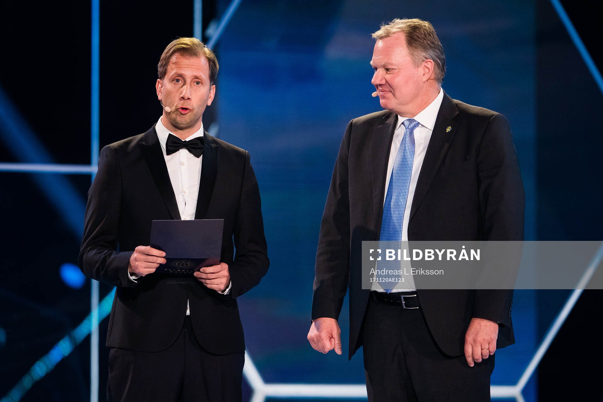 Simon Bank och Karl-Erik Nilsson, Ordförande