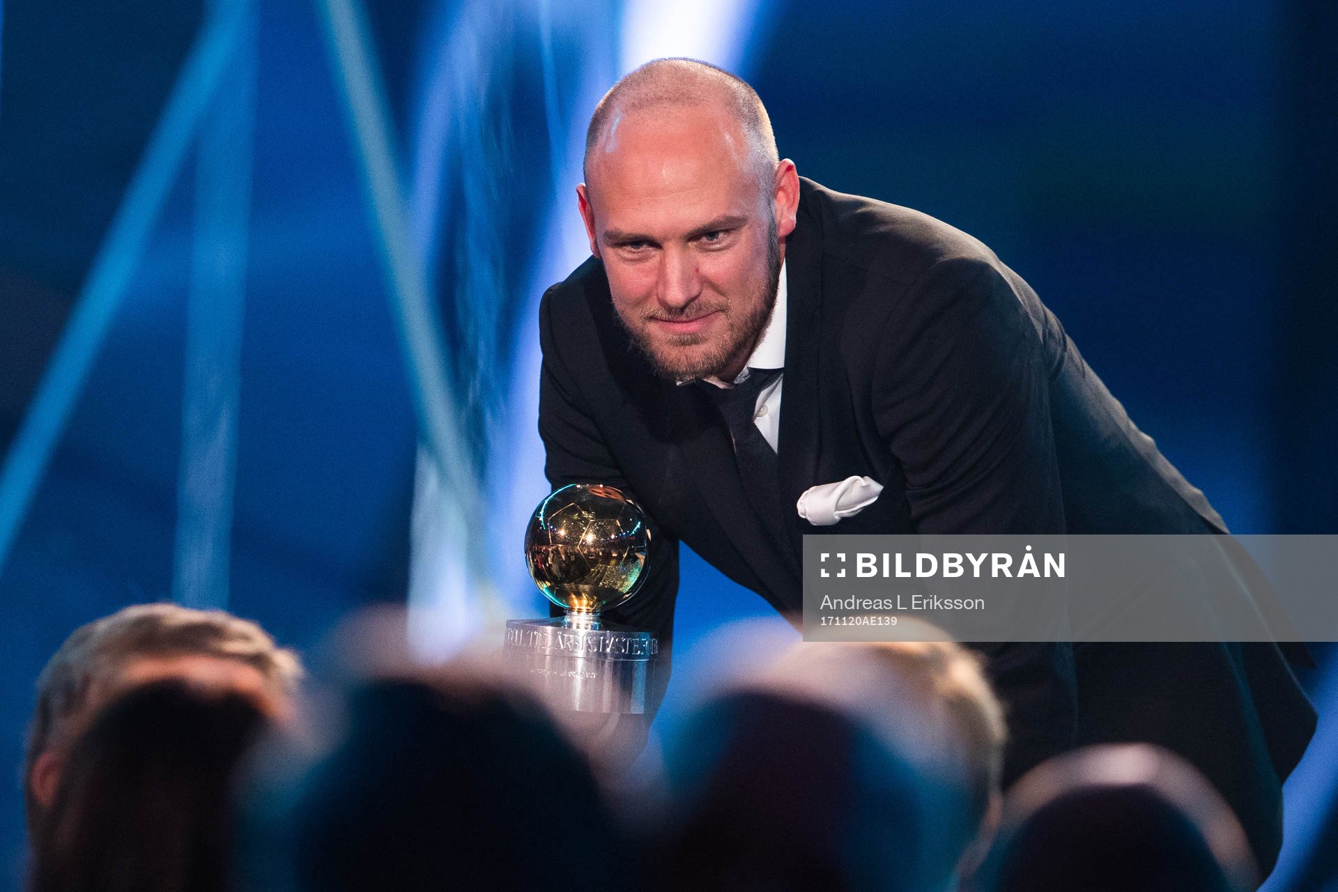 Andreas Granqvist med Guldbollen