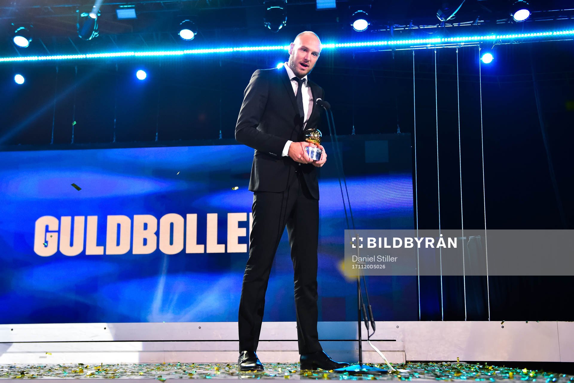 Andreas Granqvist med Guldbollen