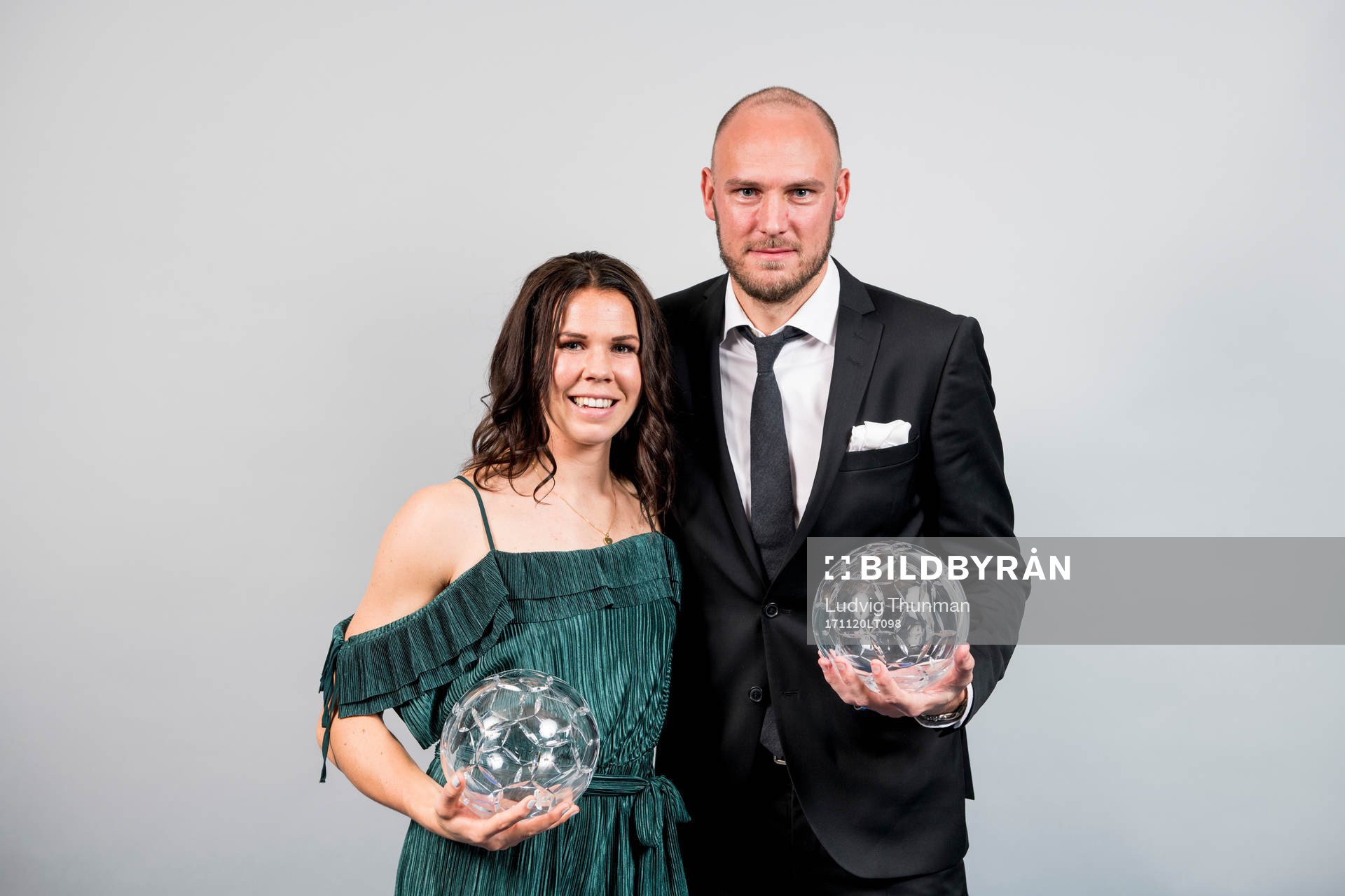 Jessica Samuelsson, årets back dam och Andreas Granqvist,