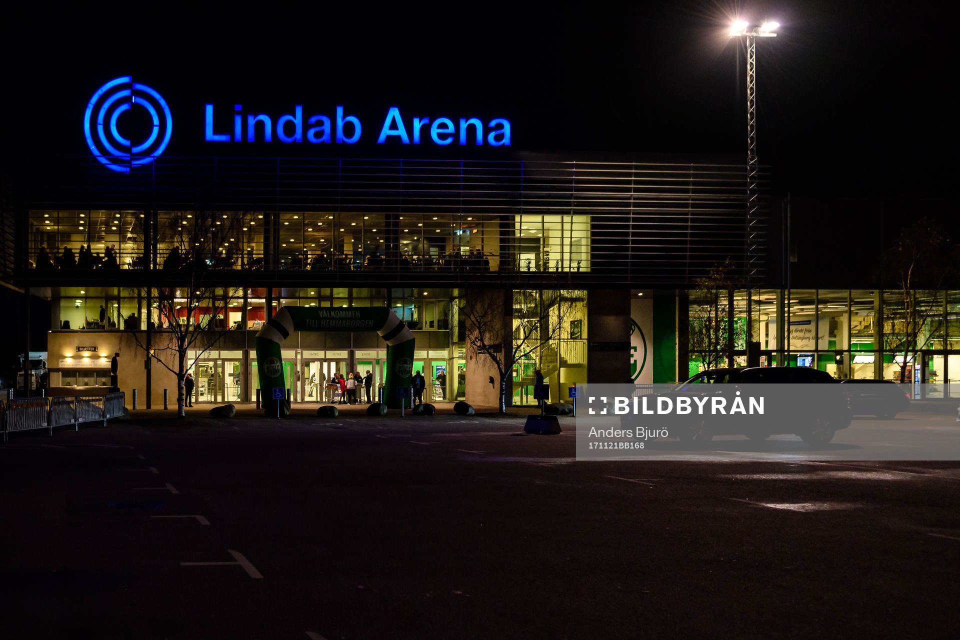 Exteriör Lindab Arena