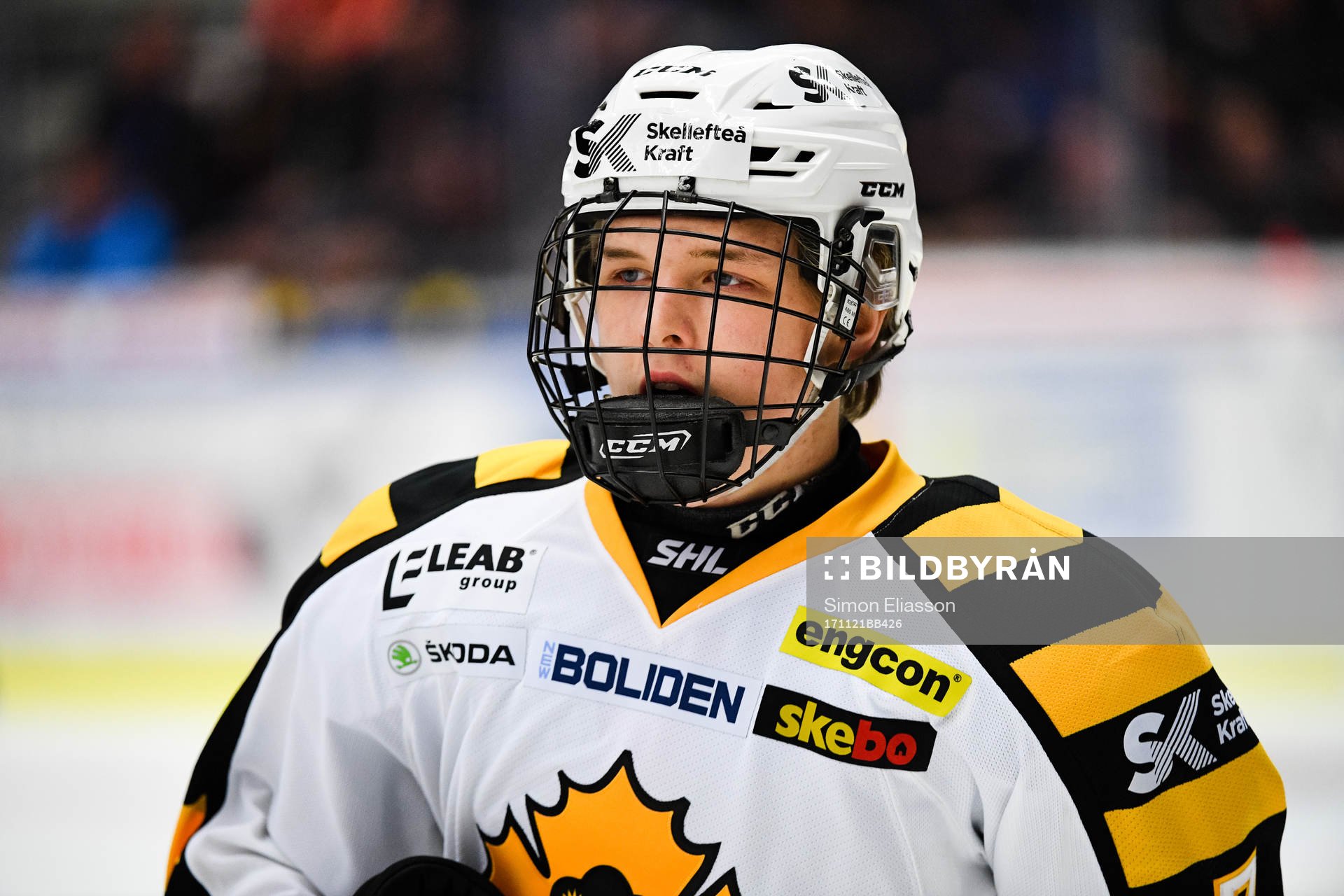 Skellefteås  /under ishockeymatchen i SHL mellan Luleå
