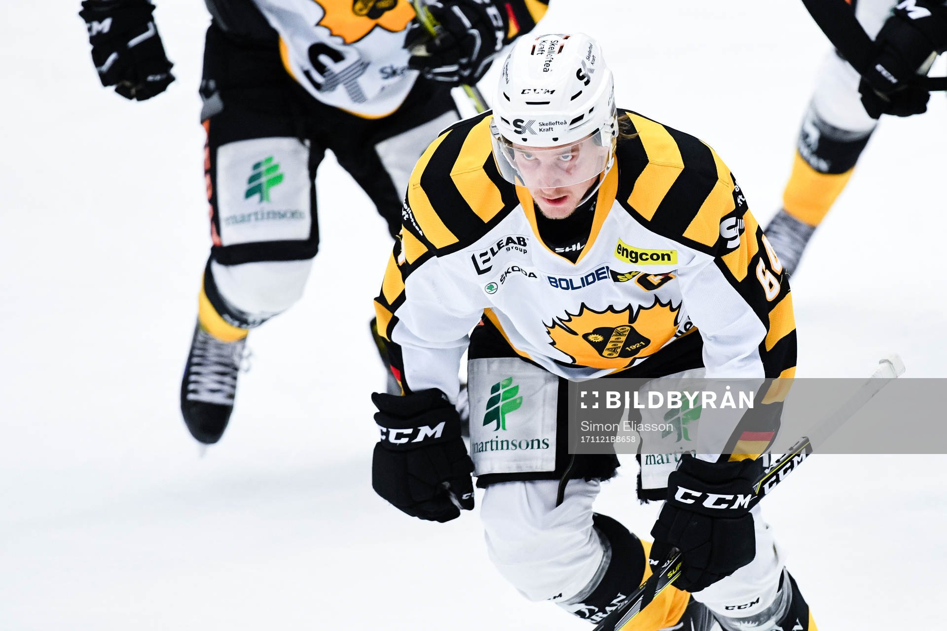 Skellefteås Jonathan Pudas jublar