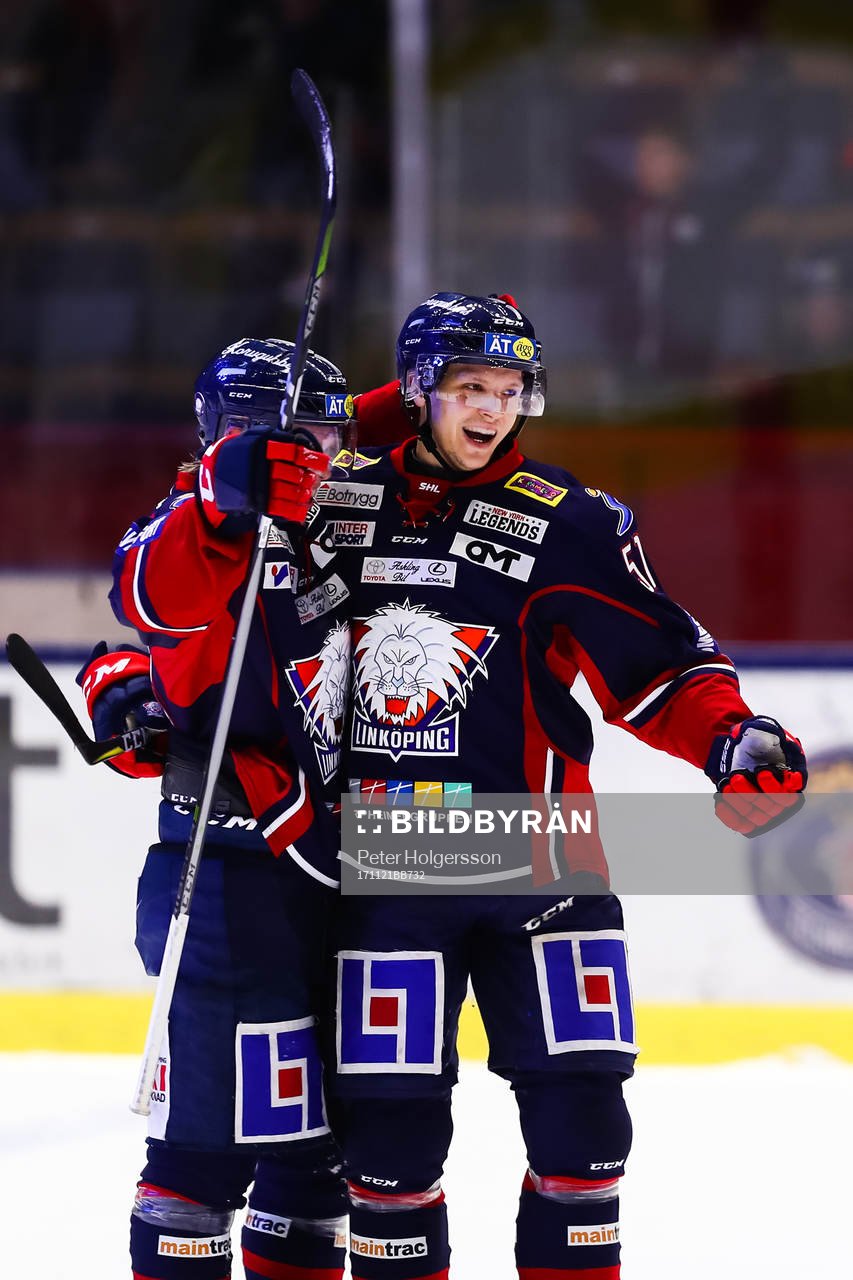 Linköpings Kristian Näkyvä jublar