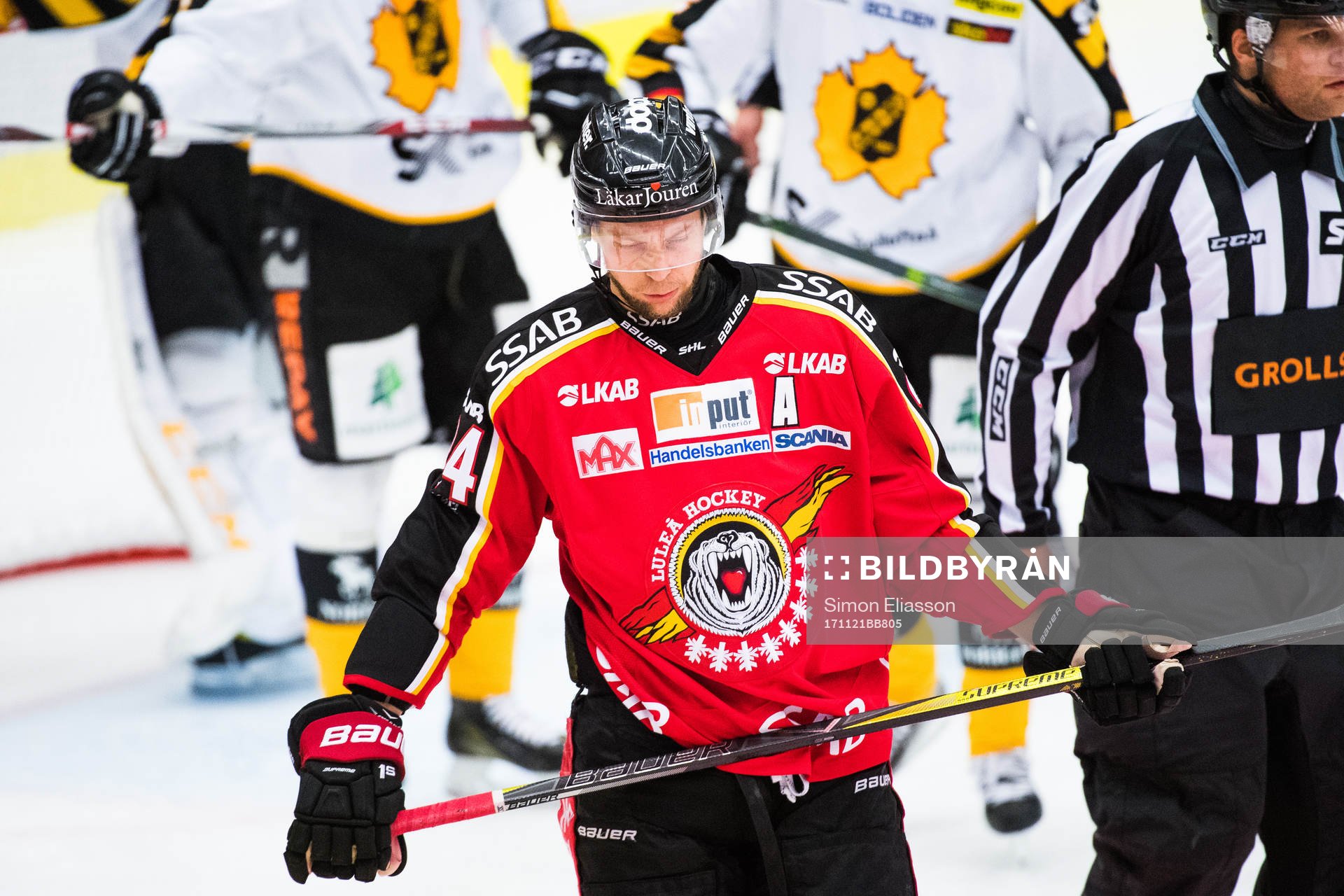 Luleås Johan Harju deppar