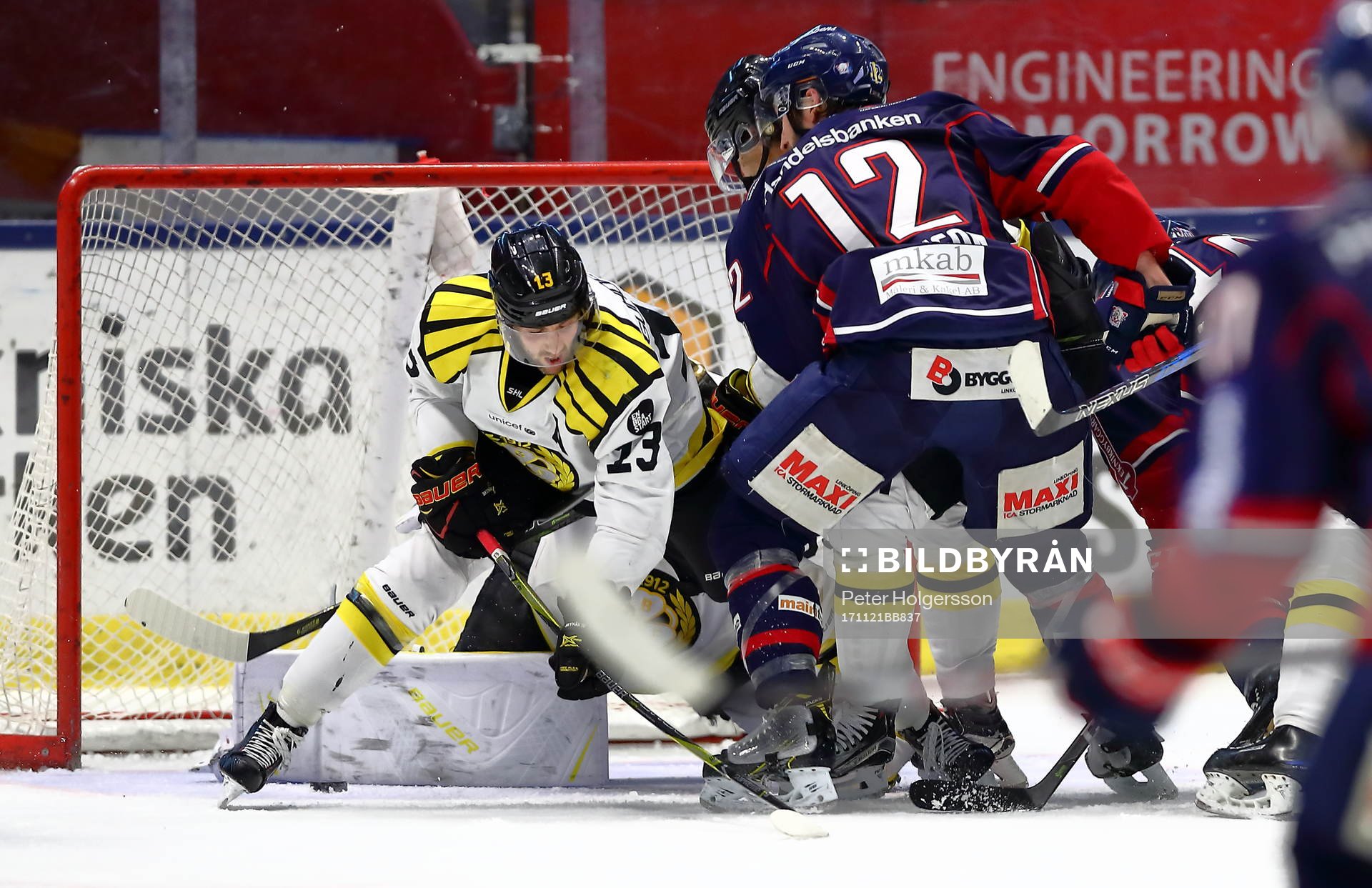 Kamp framför Linköpings mål