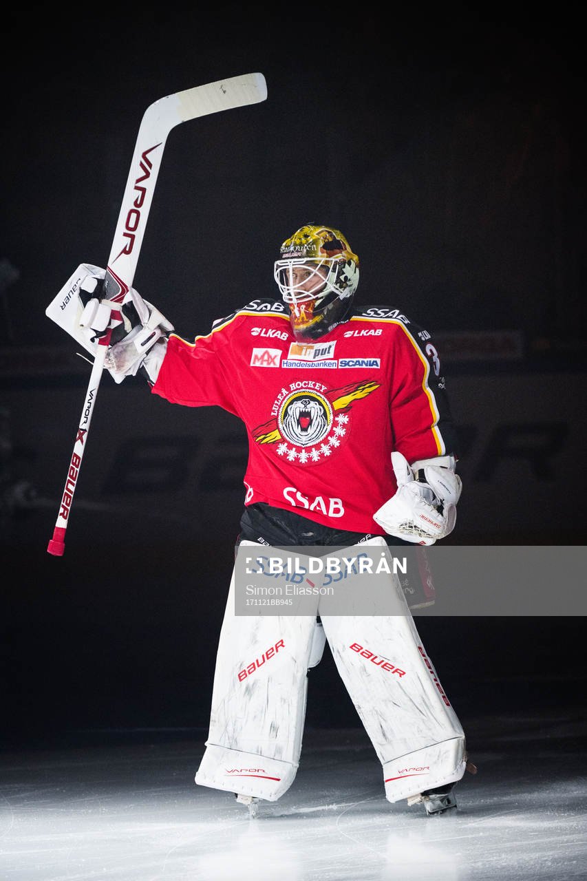 Luleås målvakt Joel Lassinatti