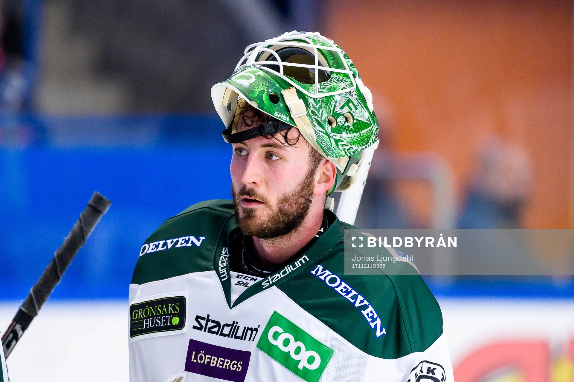 Färjestads målvakt Stefan Steen