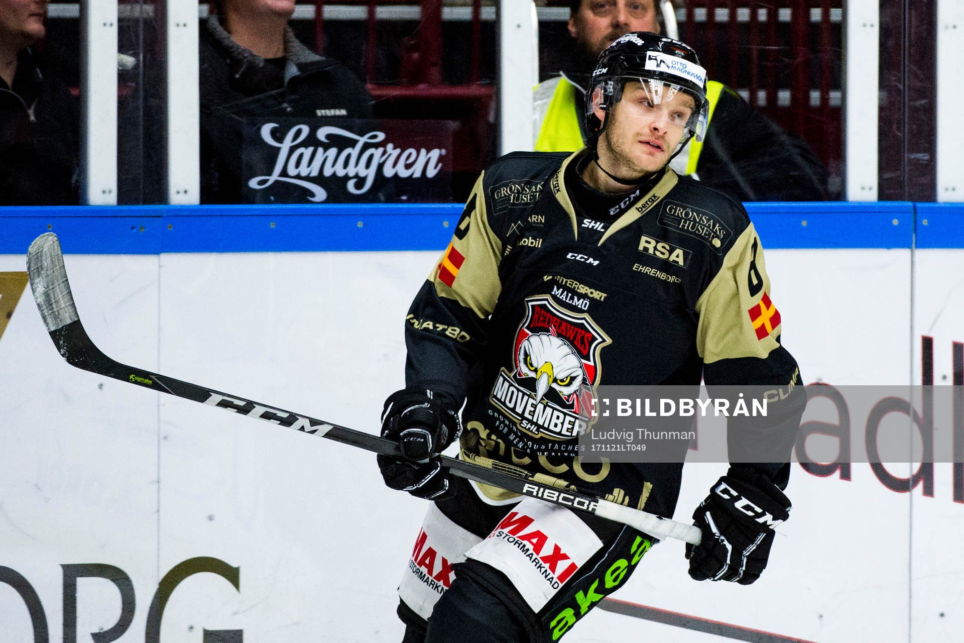 Malmö Redhawks Johan Olofsson deppar
