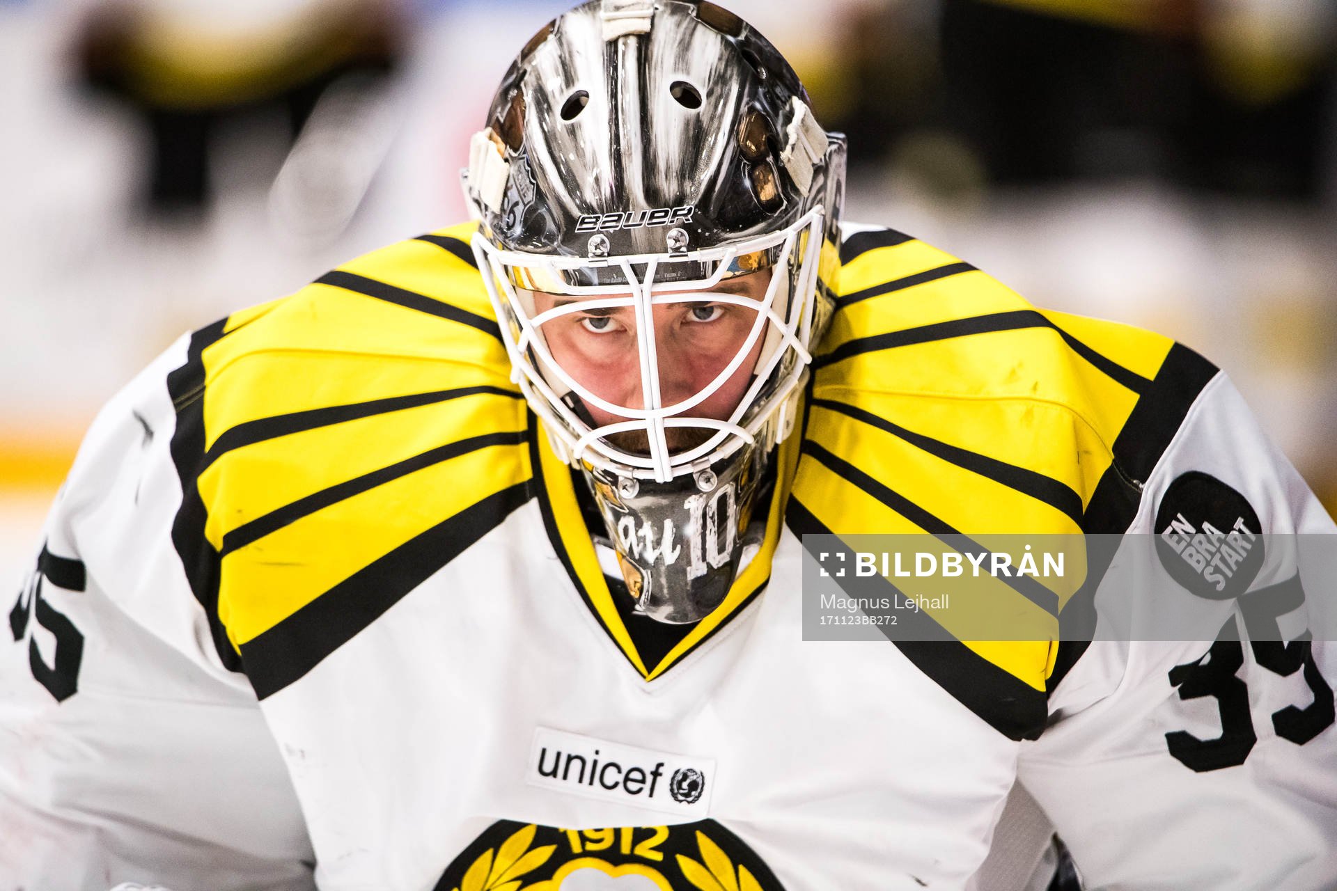 Brynäs målvakt David Rautio