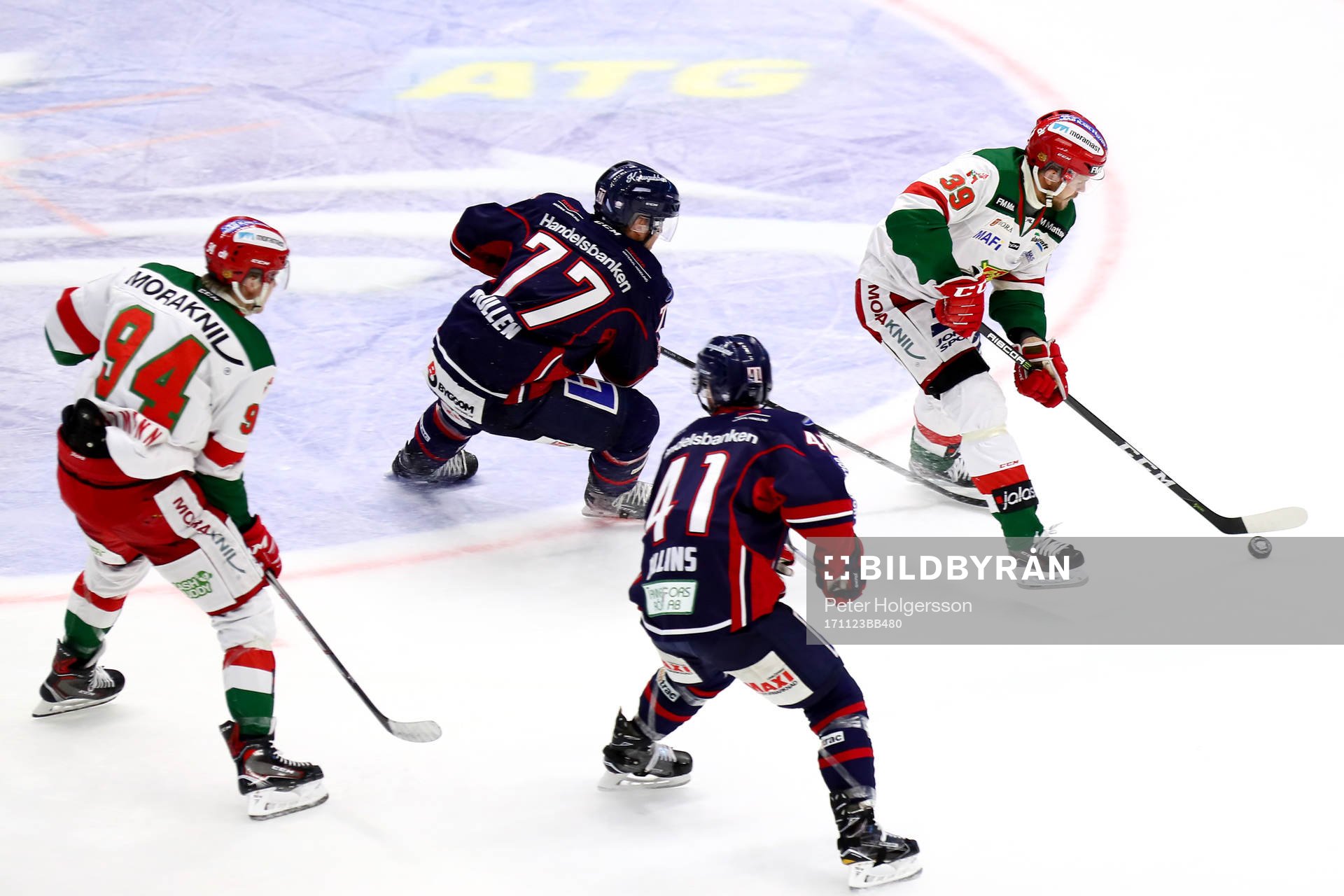 Moras Sebastian Hartmann och Jacob Nilsson och Linköpings