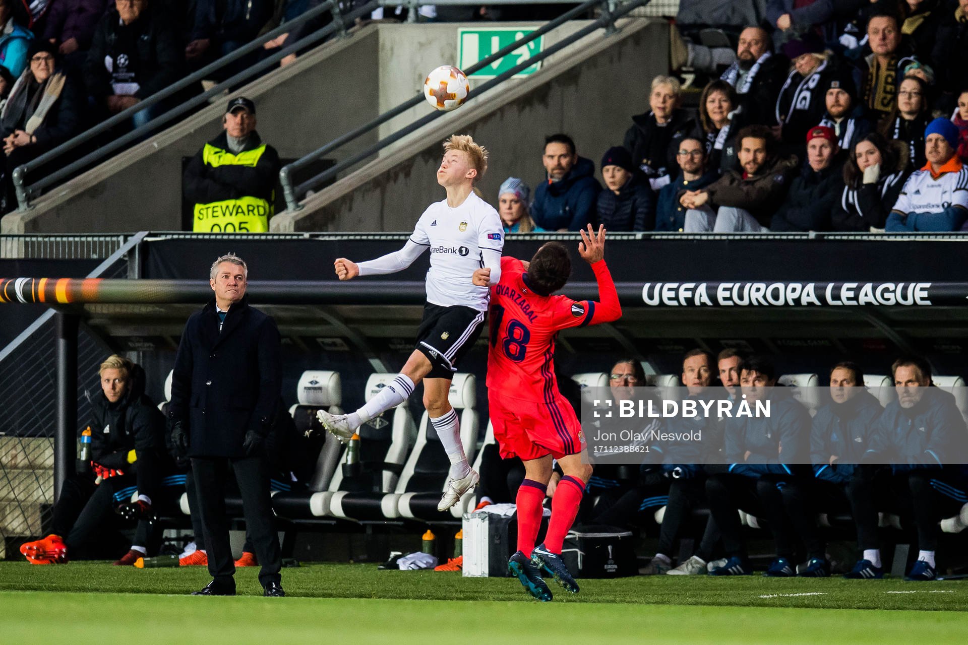 Kåre Ingebrigtsen, head coach of Rosenborg, Birger Meling