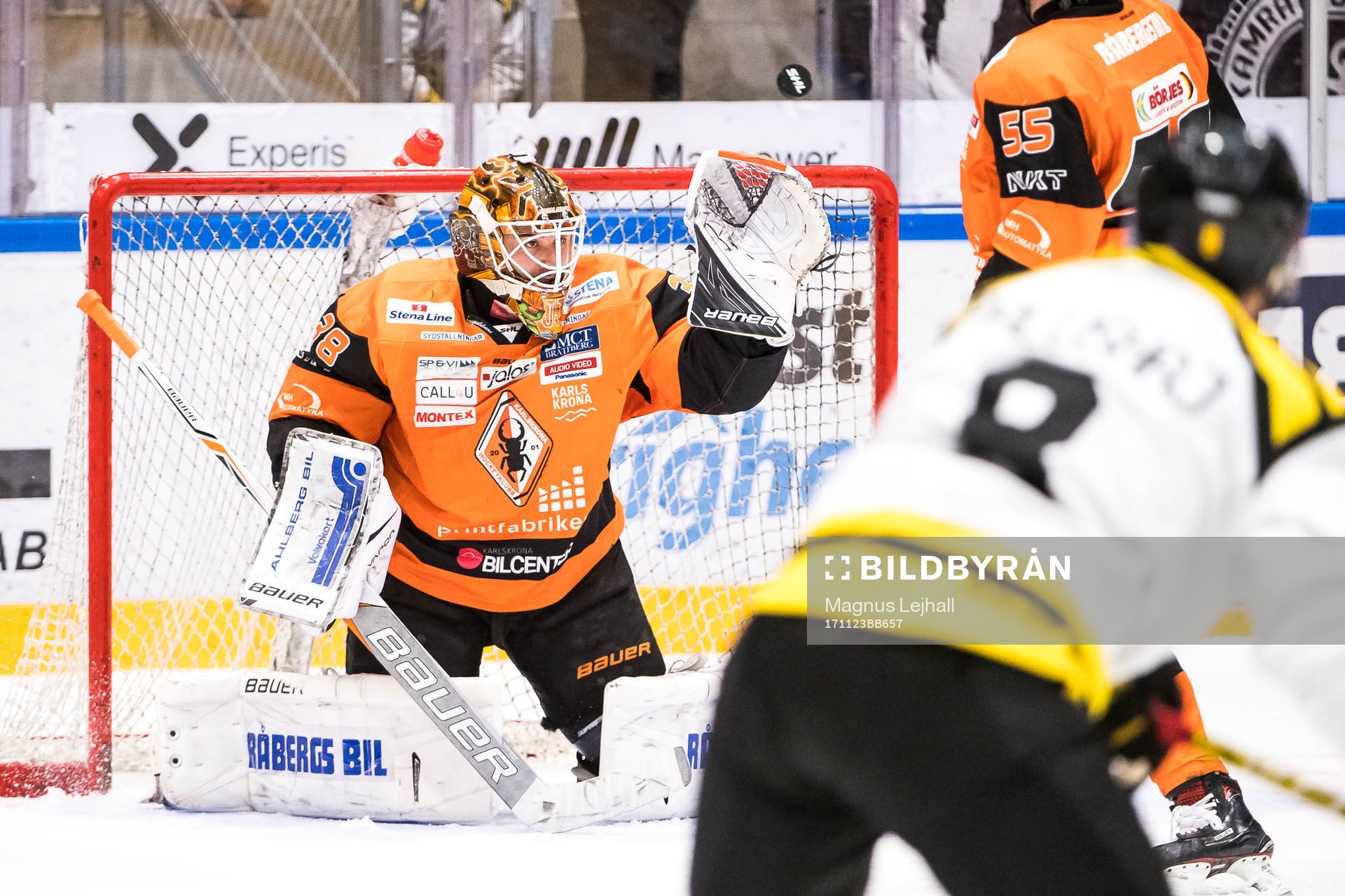 Karlskronas målvakt Johannes Jönsson