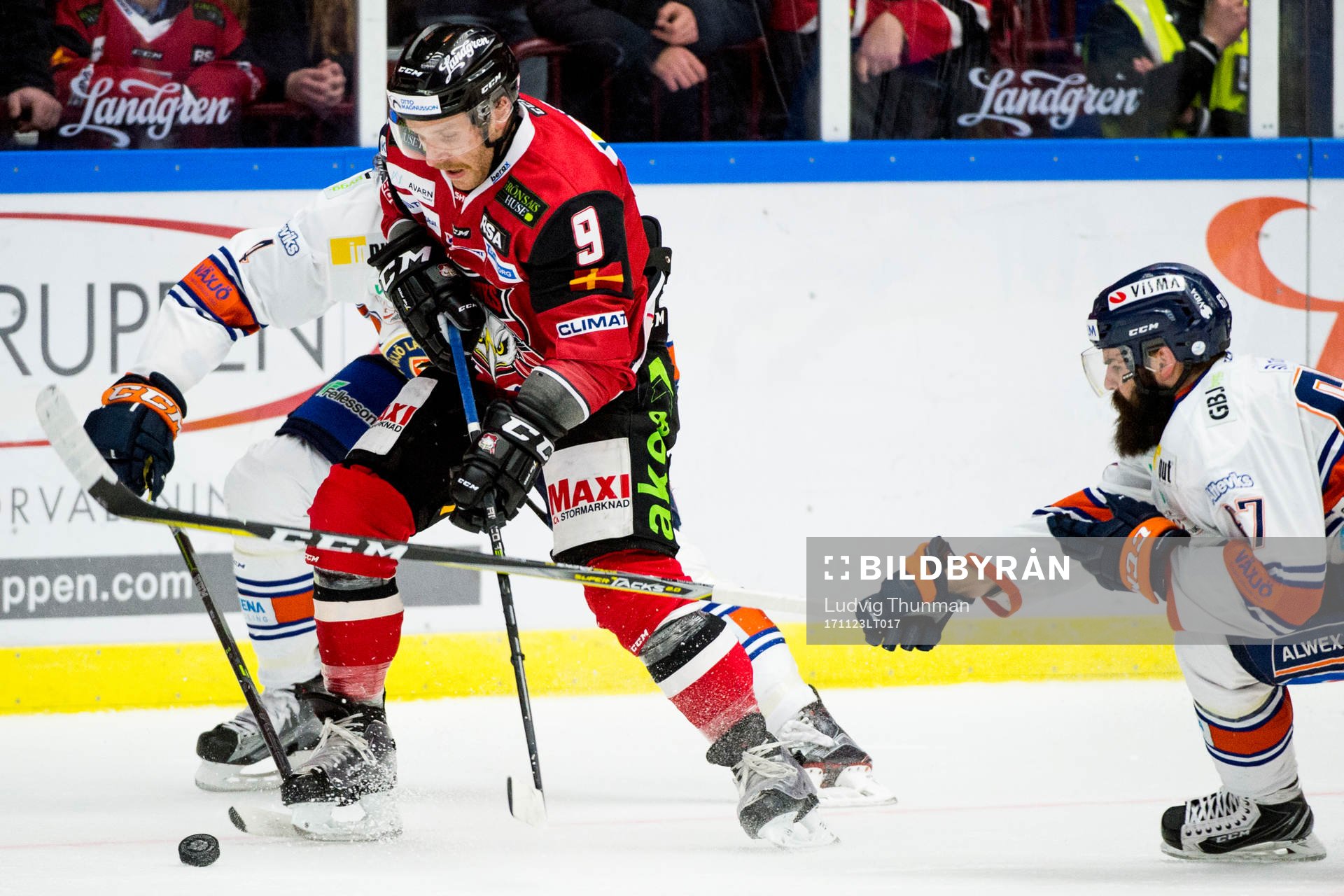 Växjös Noah Welch och Jonas Röndbjerg jagar Malmö