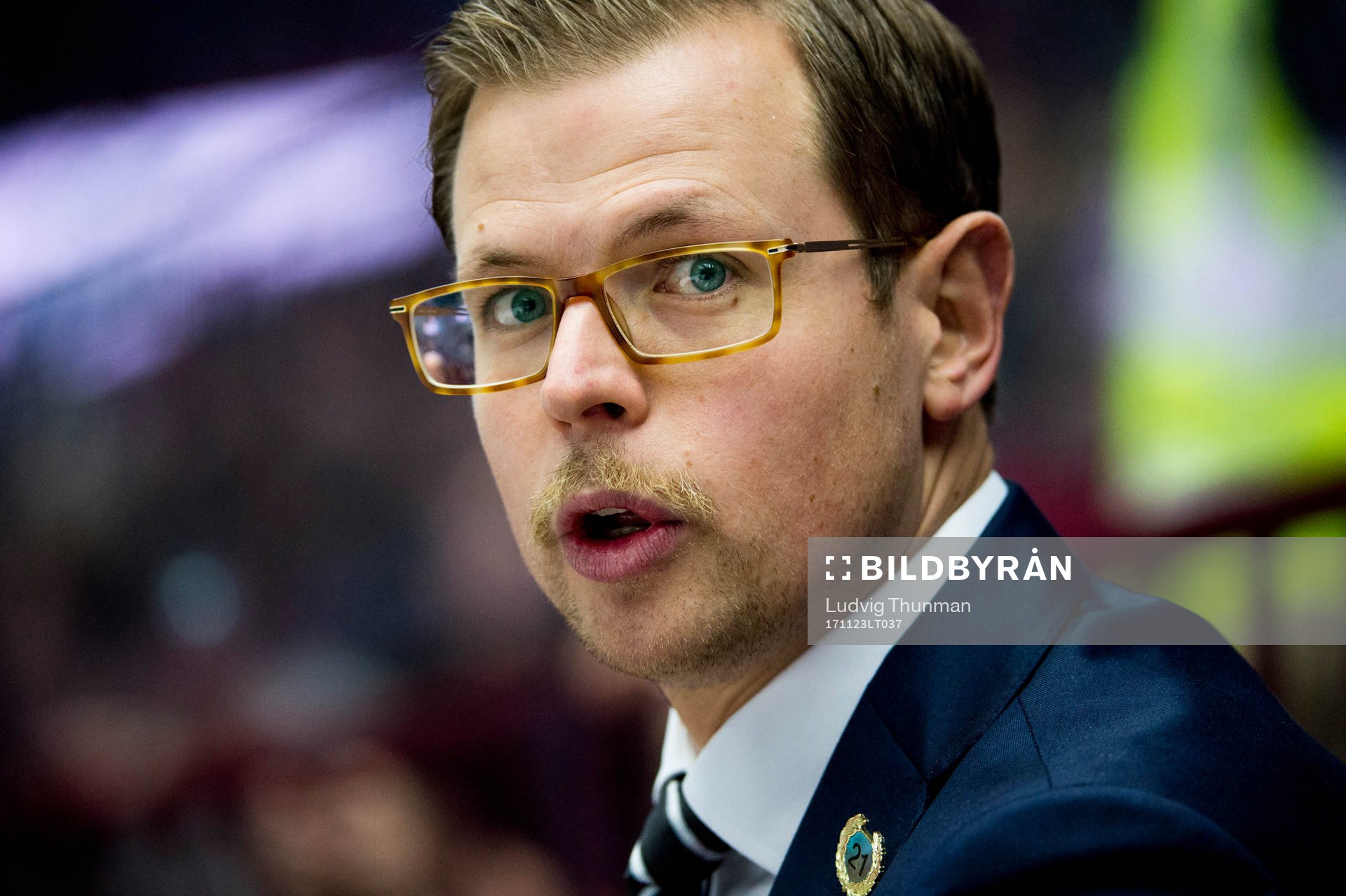 Malmö Redhawks assisterande tränare Martin Filander