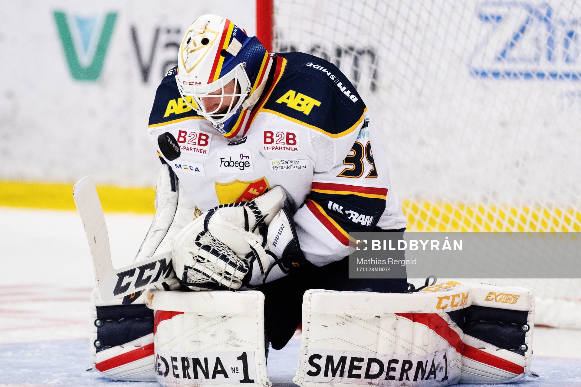 Djurgårdens målvakt Adam Reideborn