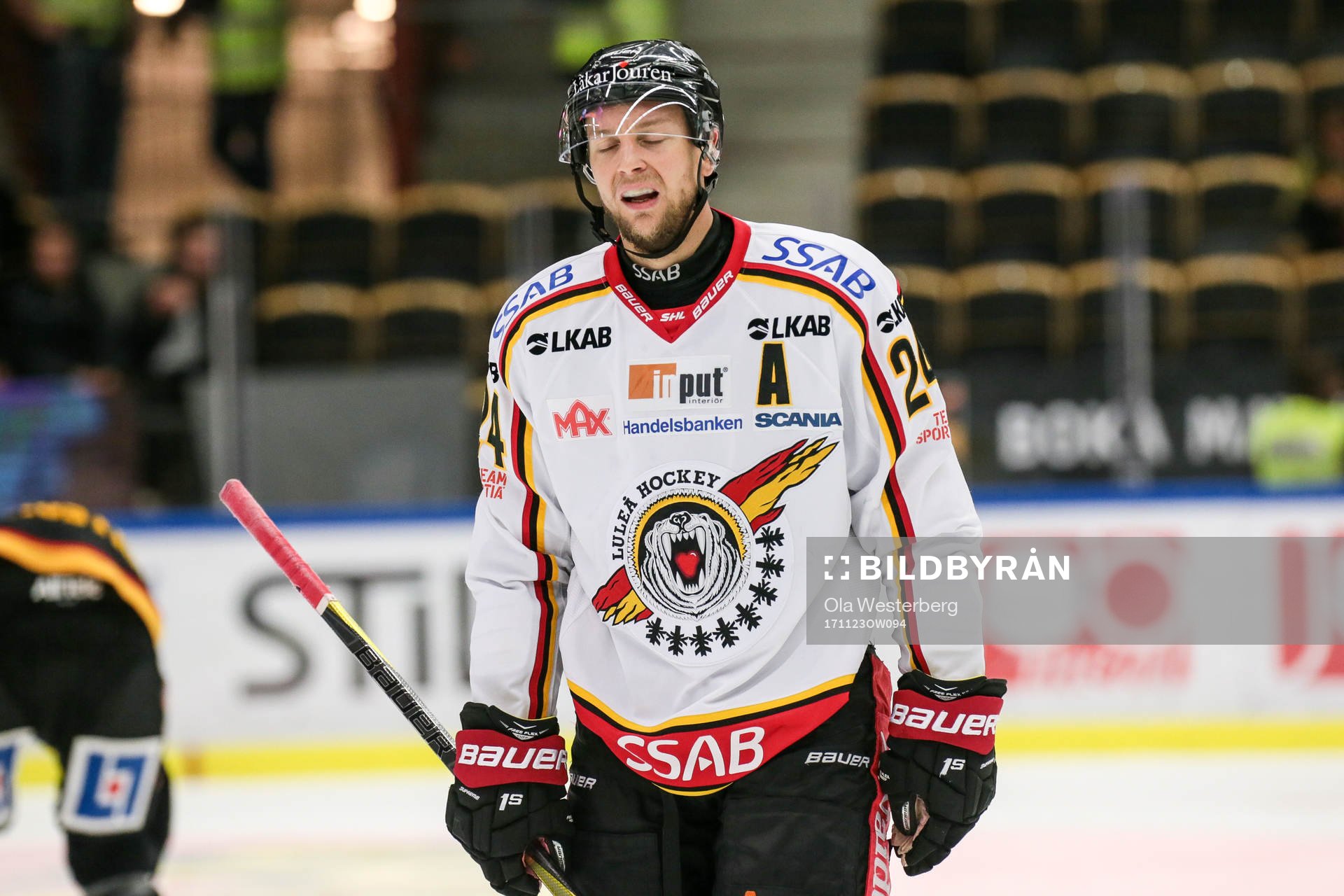 Luleås Johan Harju deppar