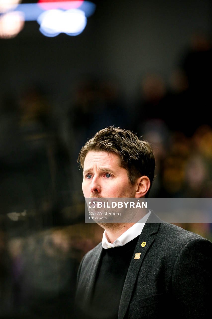 Skellefteås assisterande tränare Stefan Klockare