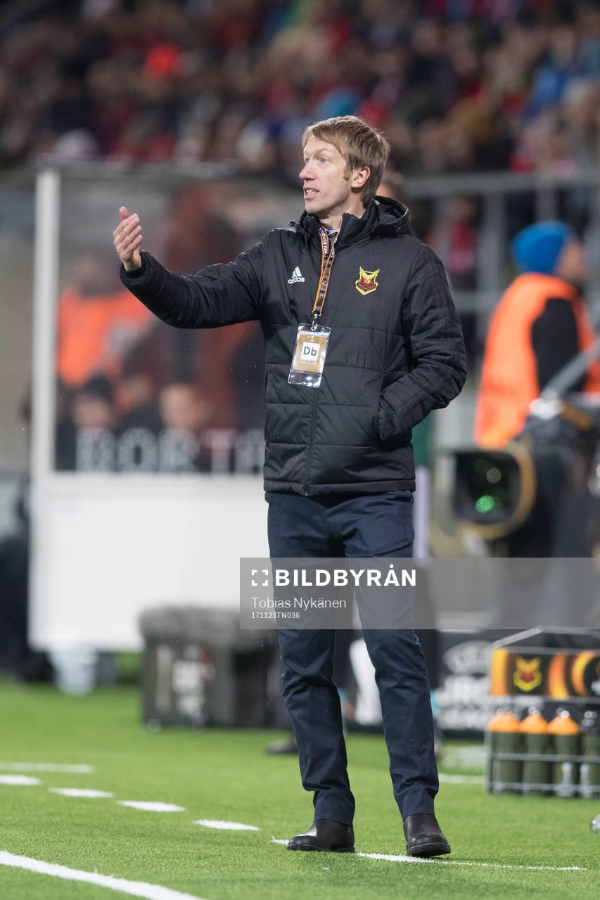 Östersunds tränare Graham Potter