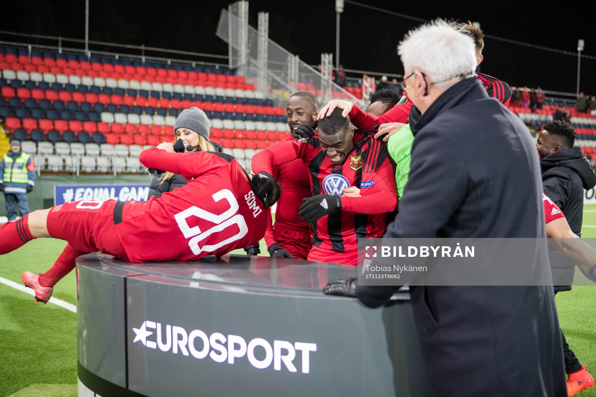 Östersunds Gabriel Somi och Ken Sema stormar Eurosports