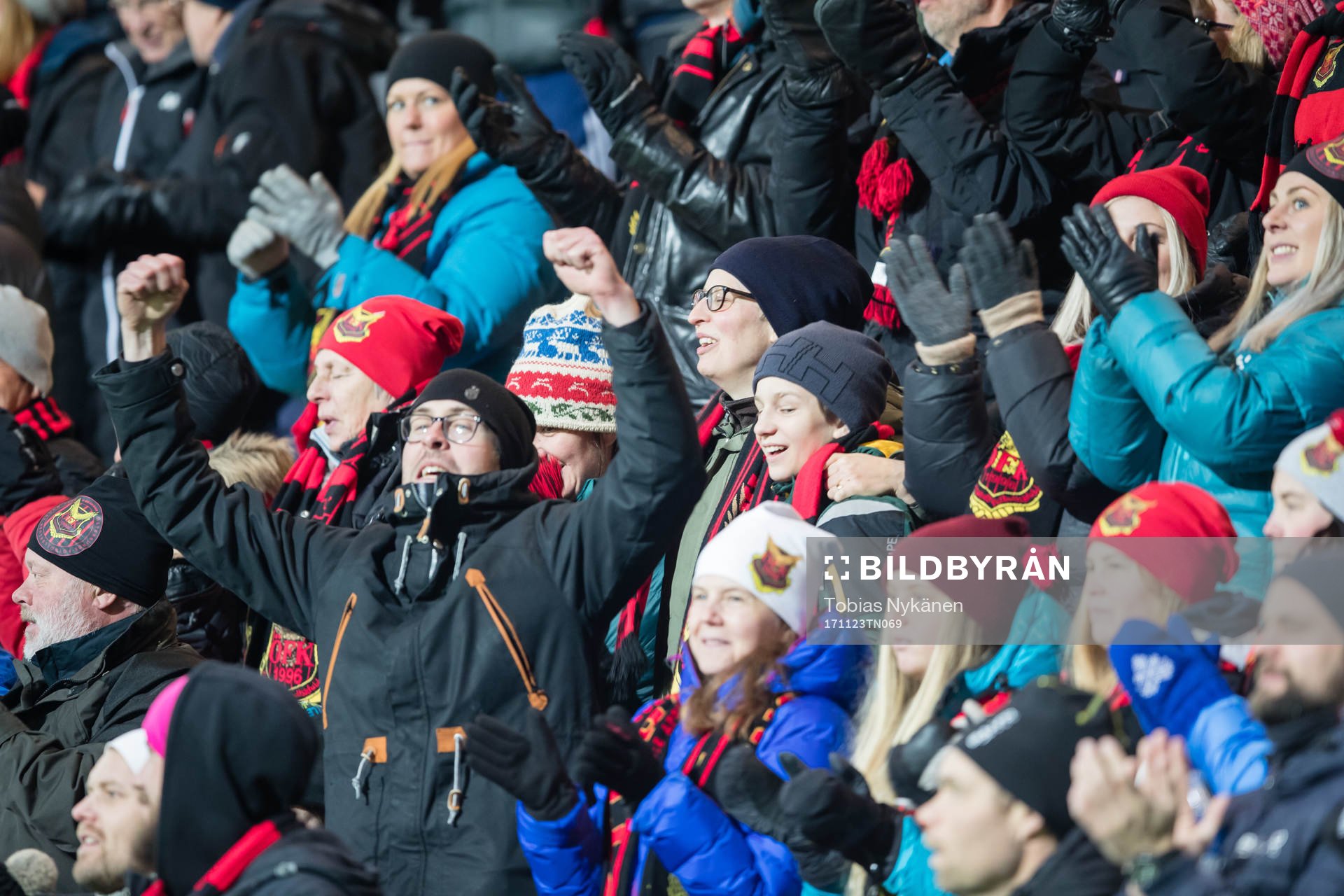Östersunds publiken jublar