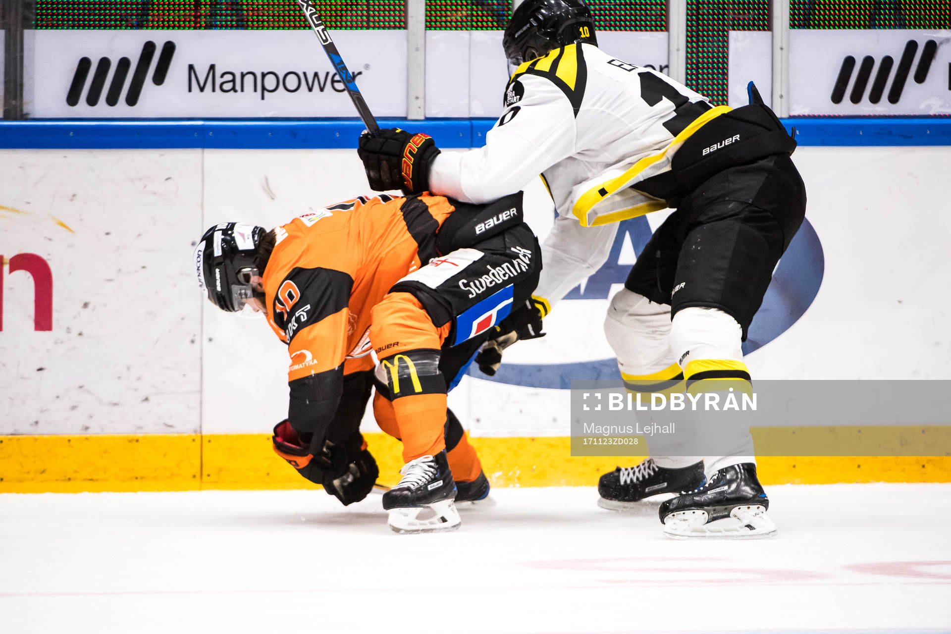 Karlskronas Mattias Guter  och Brynäs Marcus Westfält