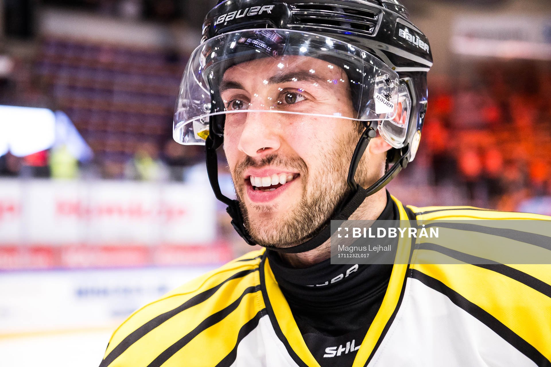 Brynäs Aaron Palushaj jublar