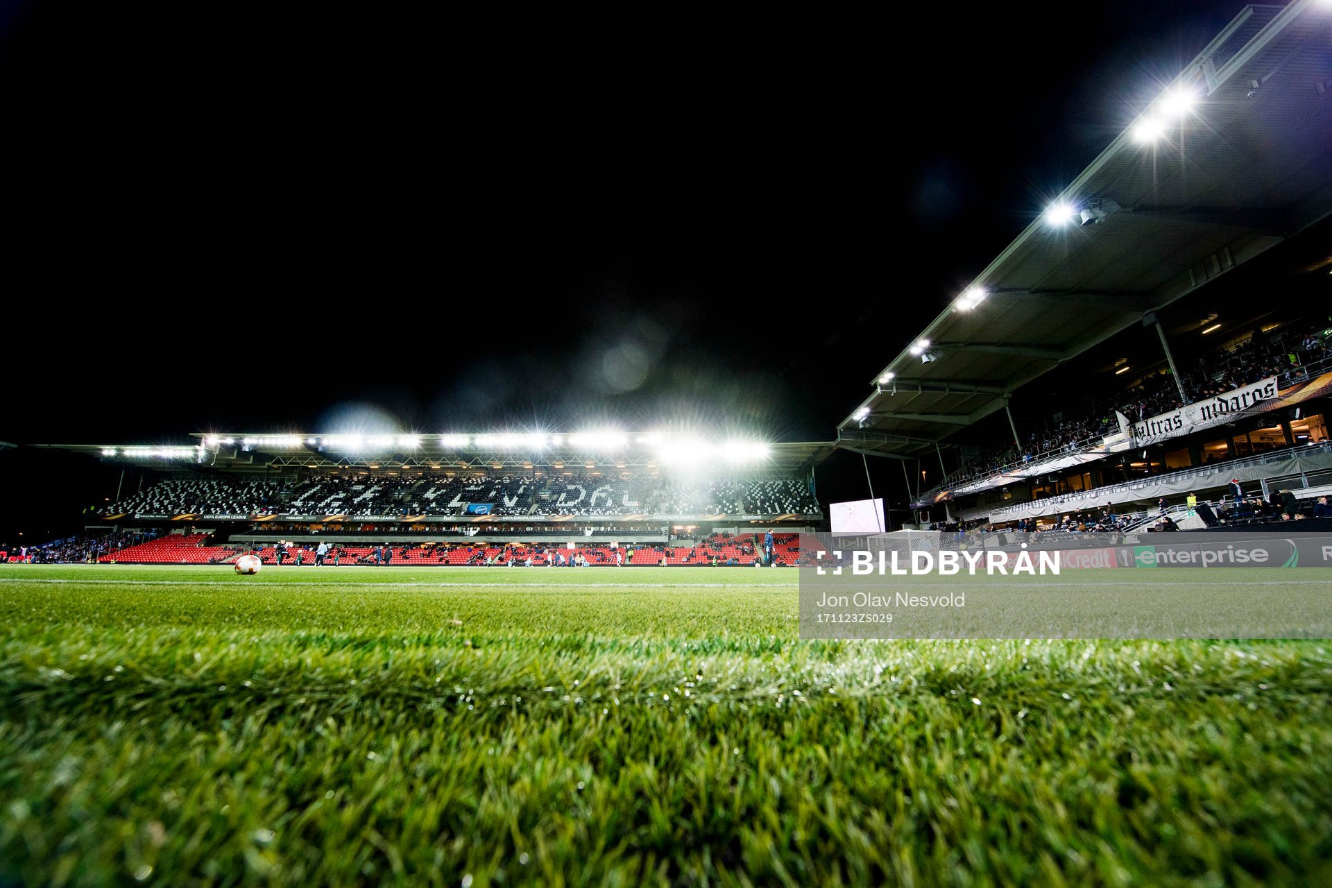 General view of Lerkendal stadium