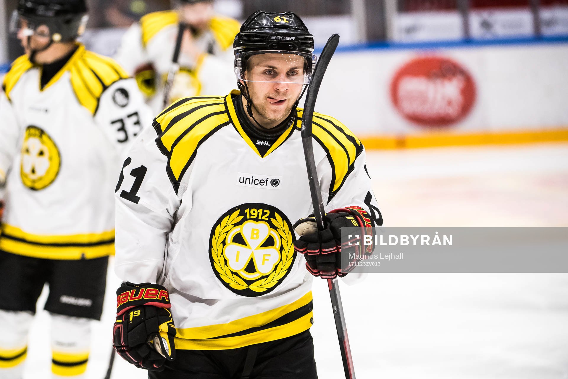 Brynäs Juuso Ikonen jublar