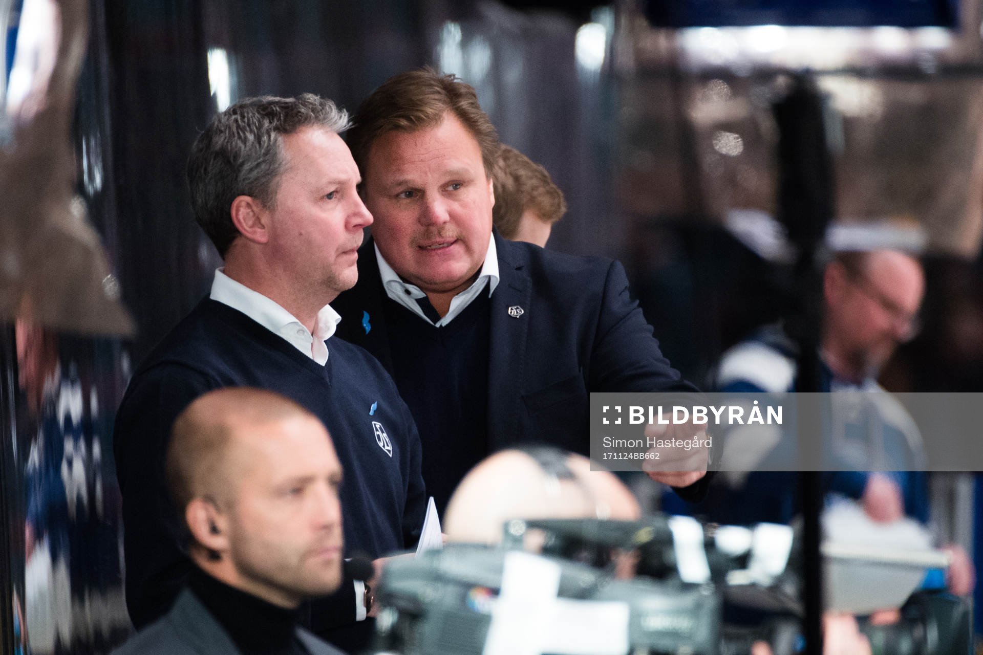 Leksands assisterande tränare Jens Nielsen och tränare