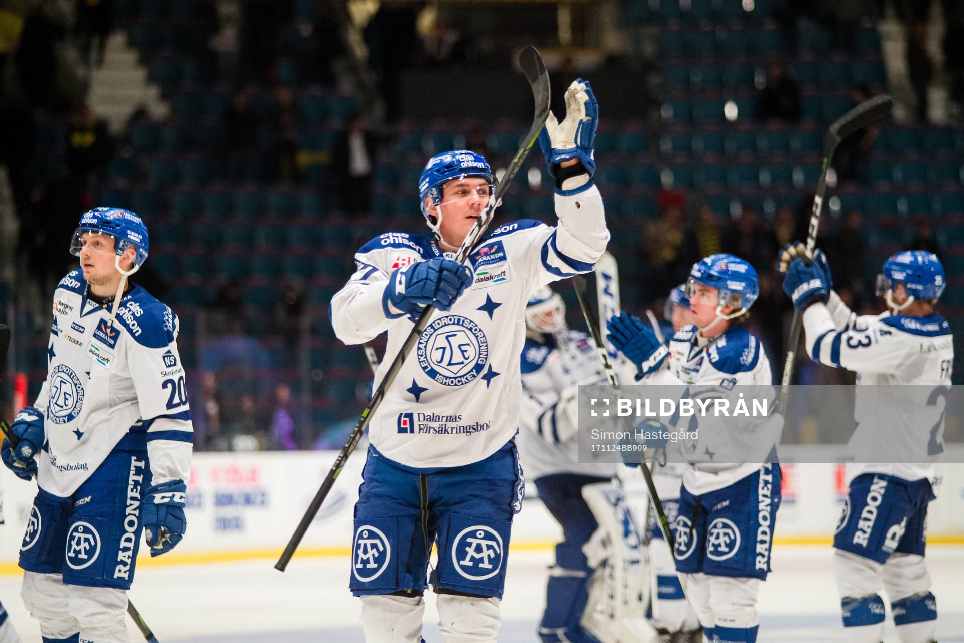 Leksands Martin Grönberg jublar