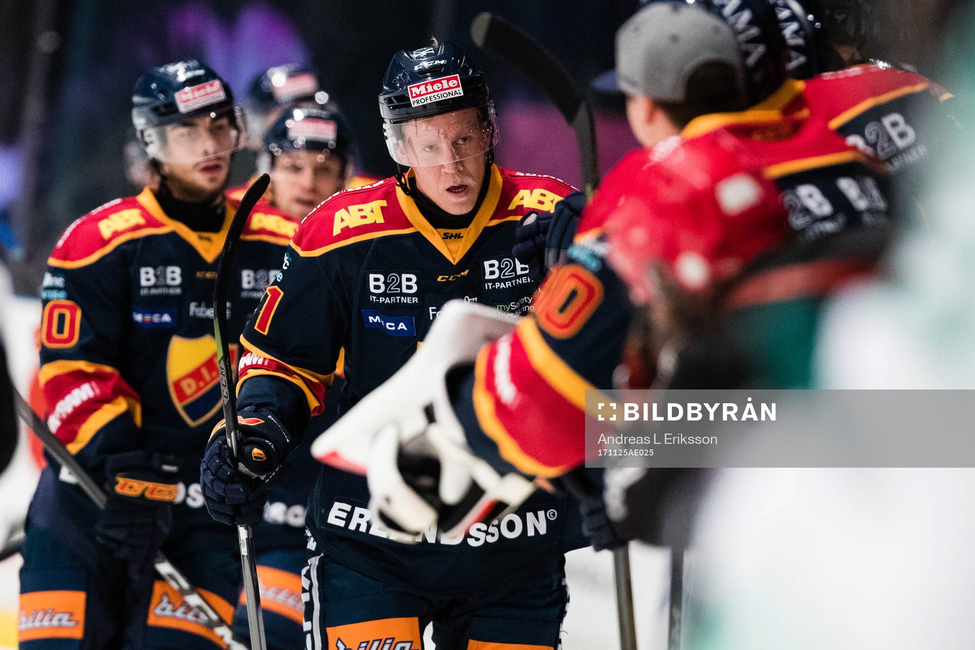 Djurgårdens Andreas Engqvist jublar