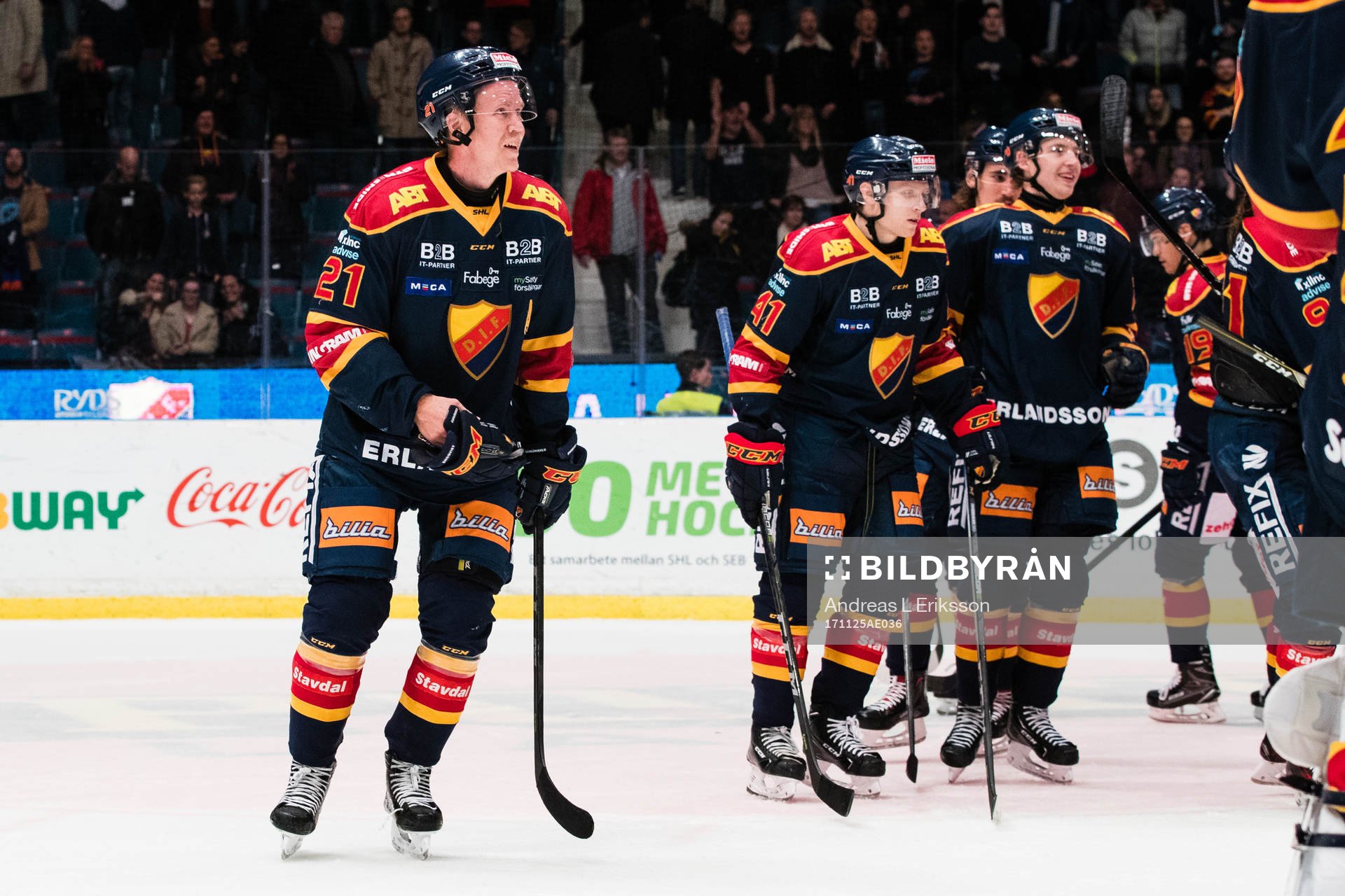 Djurgårdens Andreas Engqvist jublar