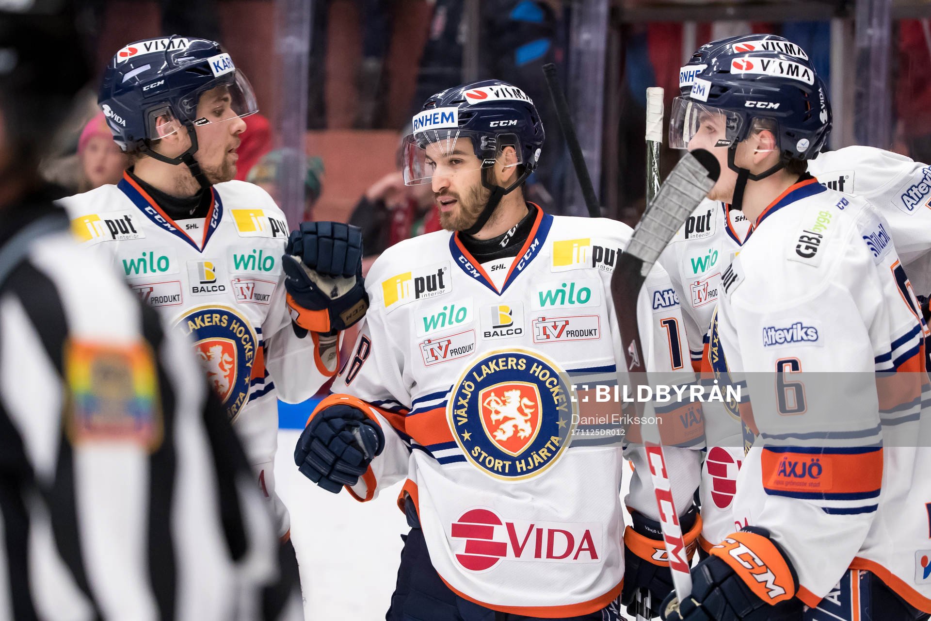Växjös Andrew Calof jublar
