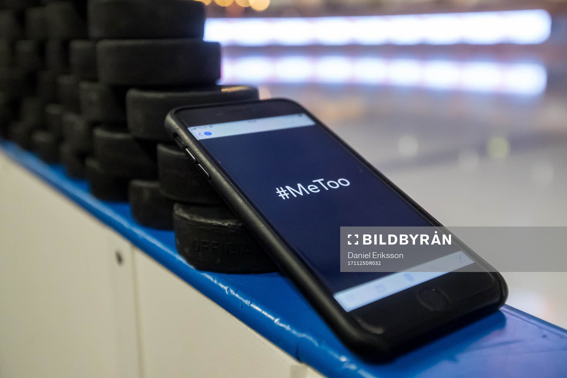 Me too i ishockeymatchen i SHL mellan Mora och Växjö