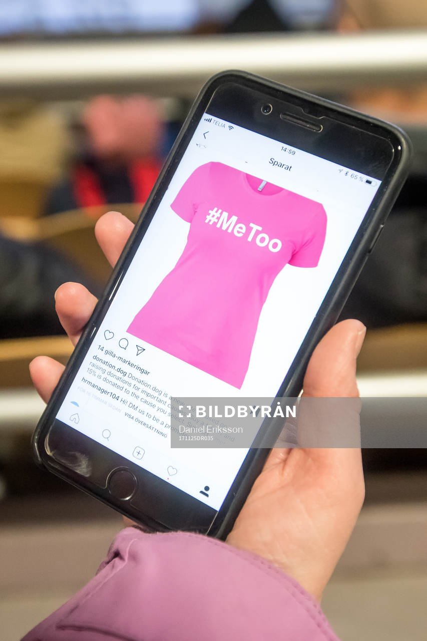 Me too i ishockeymatchen i SHL mellan Mora och Växjö