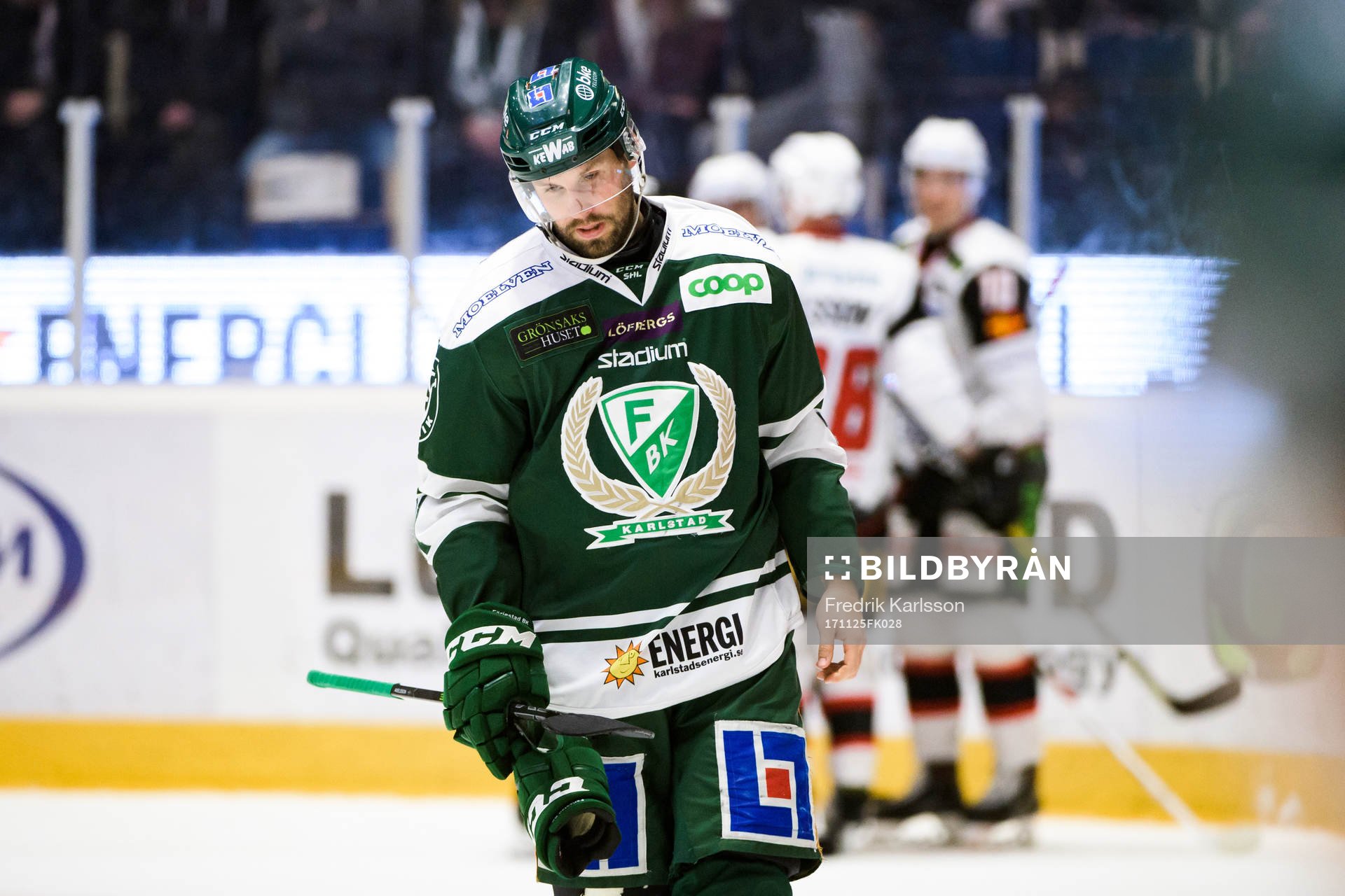 Färjestads Dick Axelsson deppar