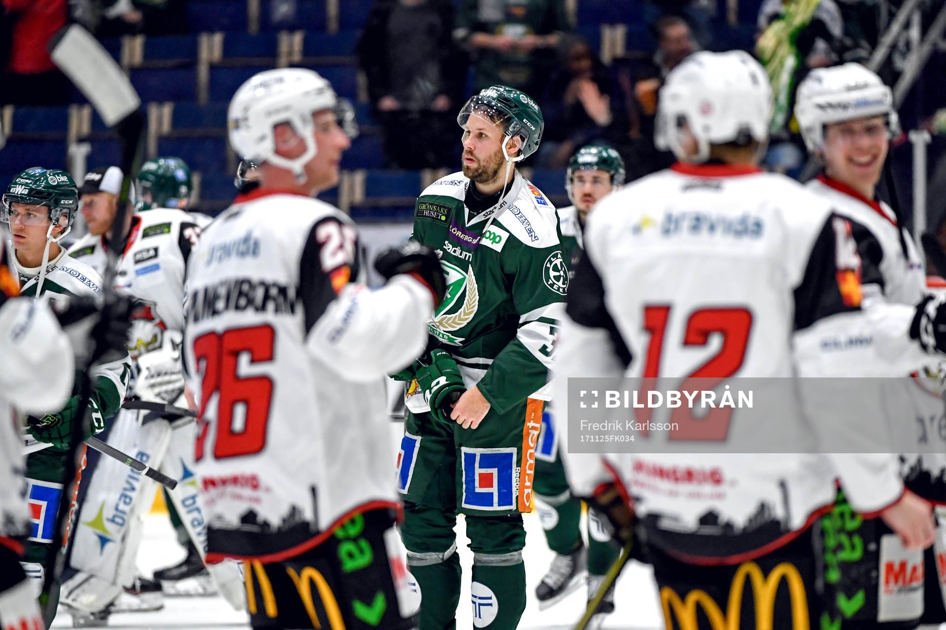 Färjestads Dick Axelsson deppar