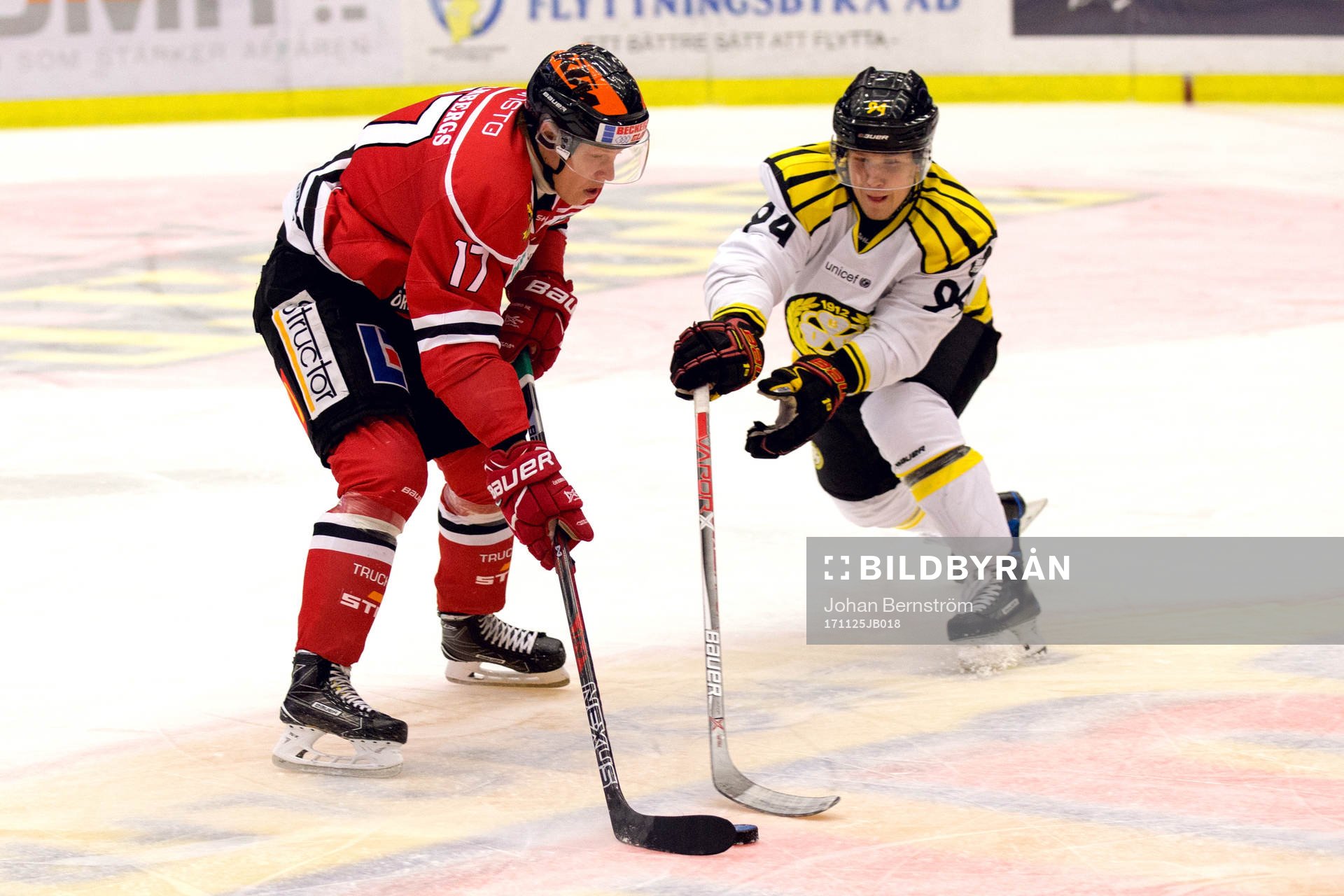 Örebros Daniel Viksten och Brynäs Henrik Larsson