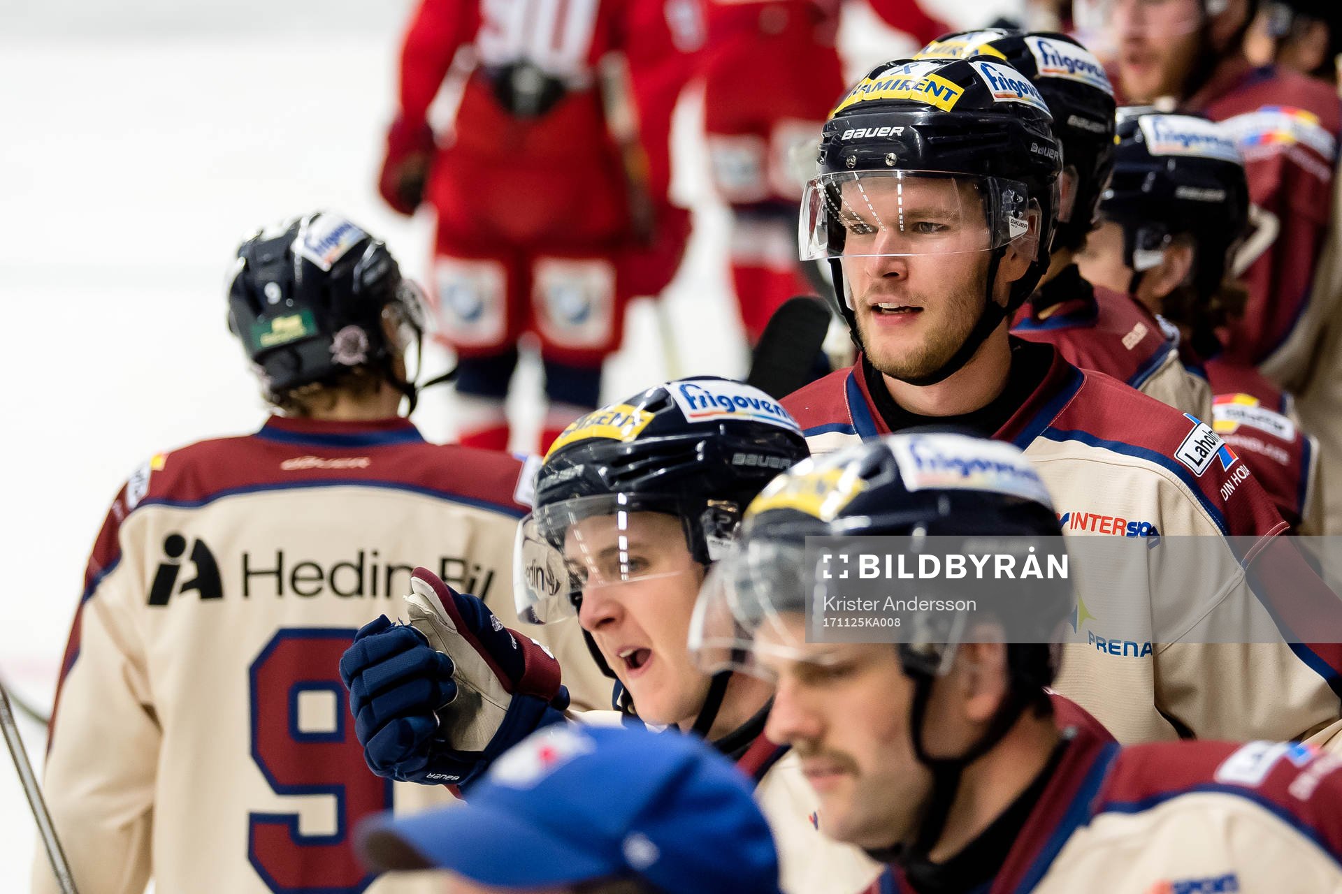 Halmstads spelare jublar