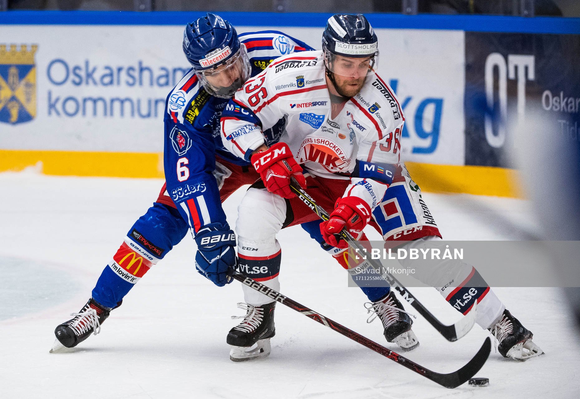Oskarshamns Martin Fehéváry och Västerviks Alexander