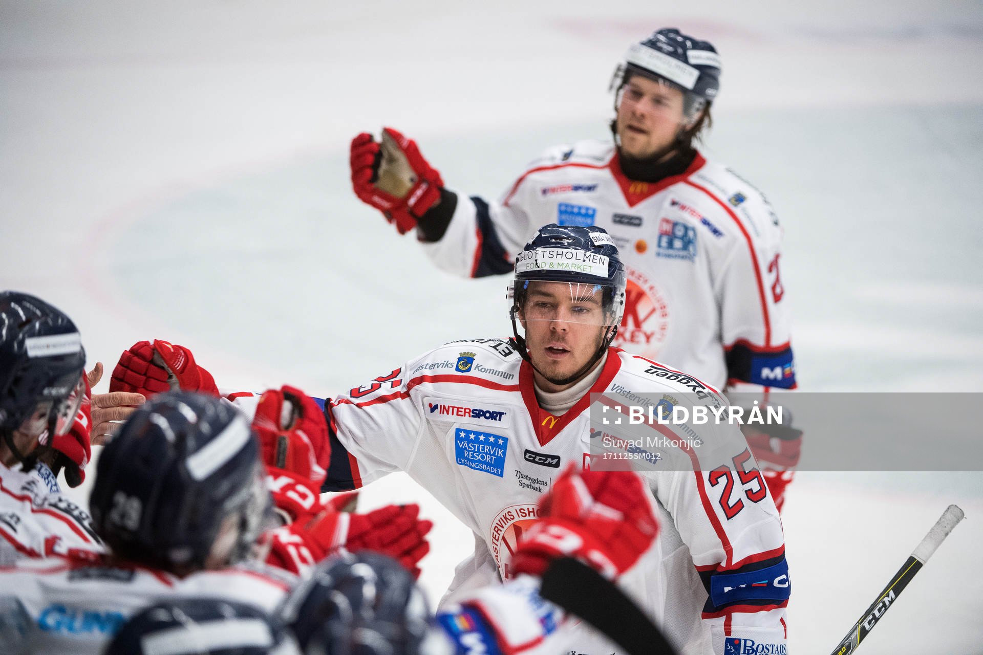 Västerviks Patrik Blomberg jublar