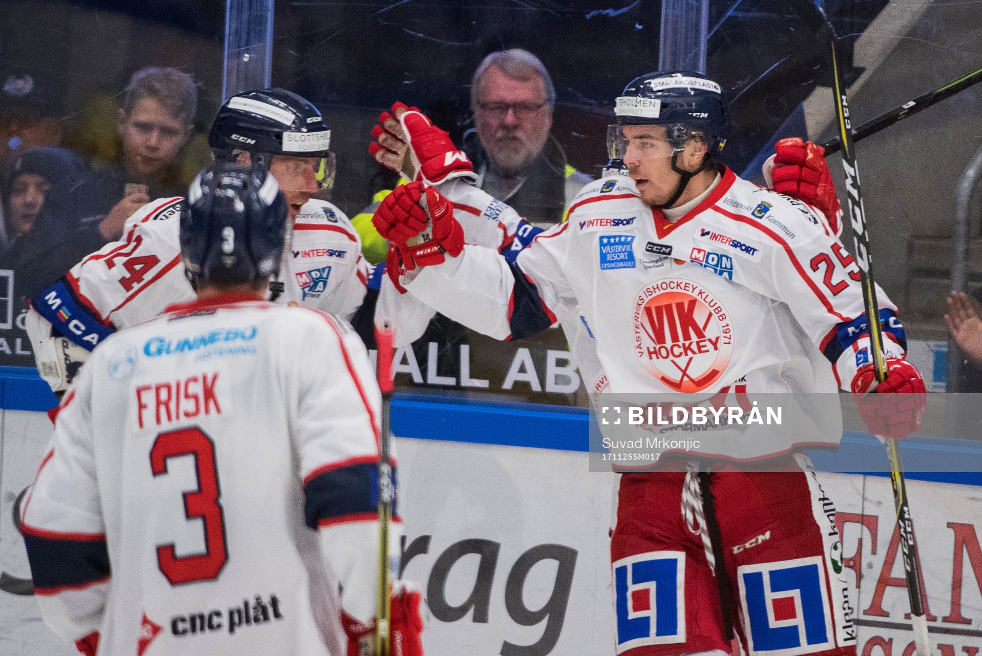 Västerviks Patrik Blomberg jublar