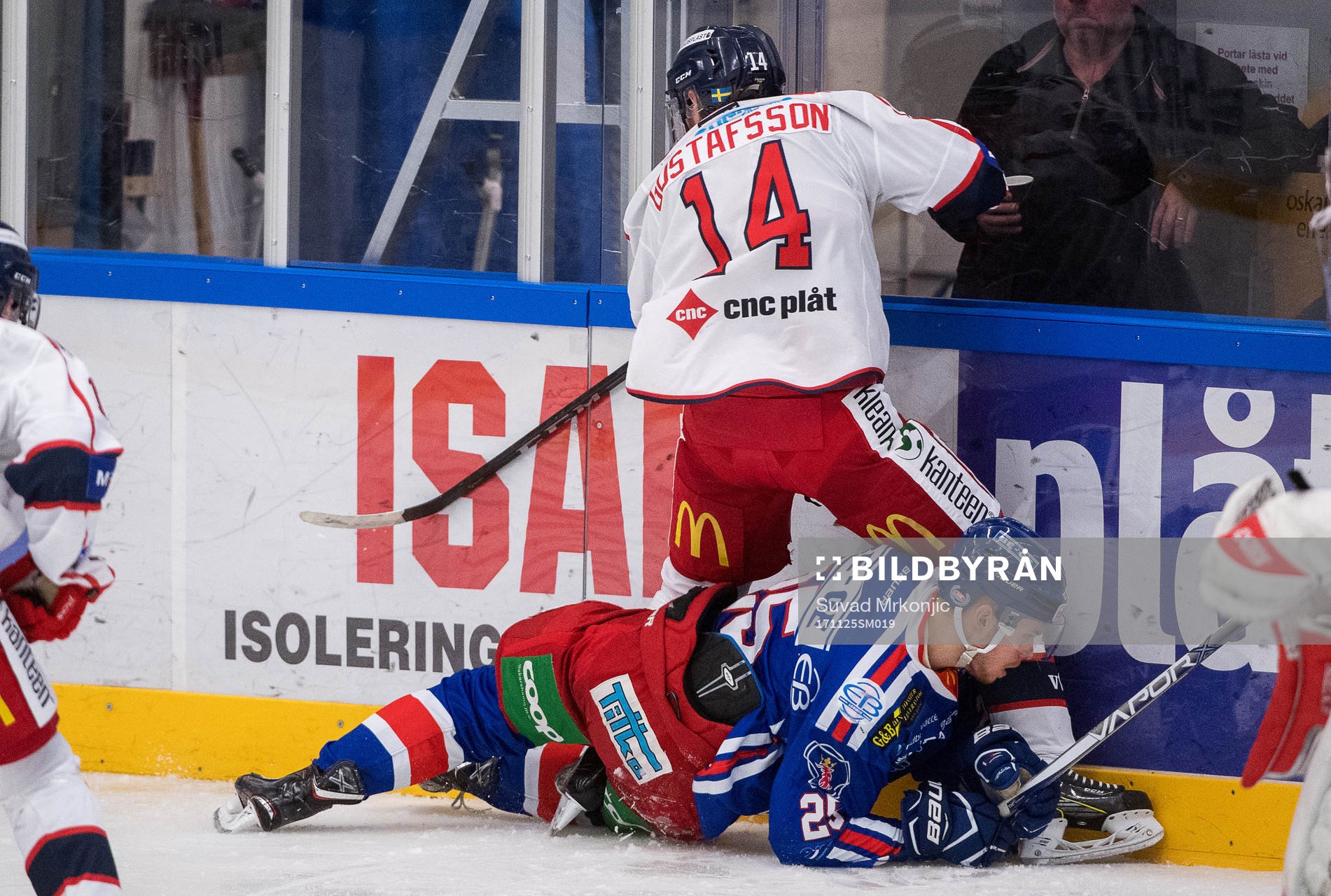 Oskarshamns Lucas Elvenes och Västerviks Erik Gustafsson