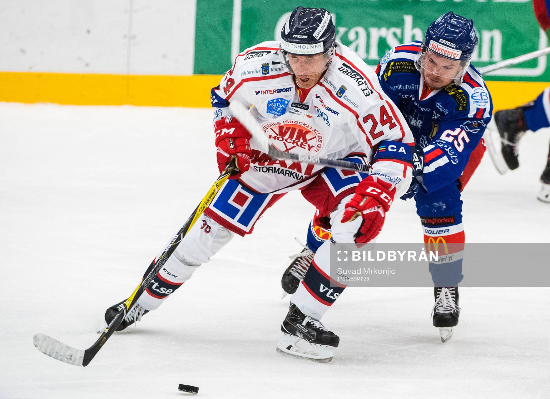 Oskarshamns Lucas Elvenes och Västerviks Conny Strömberg