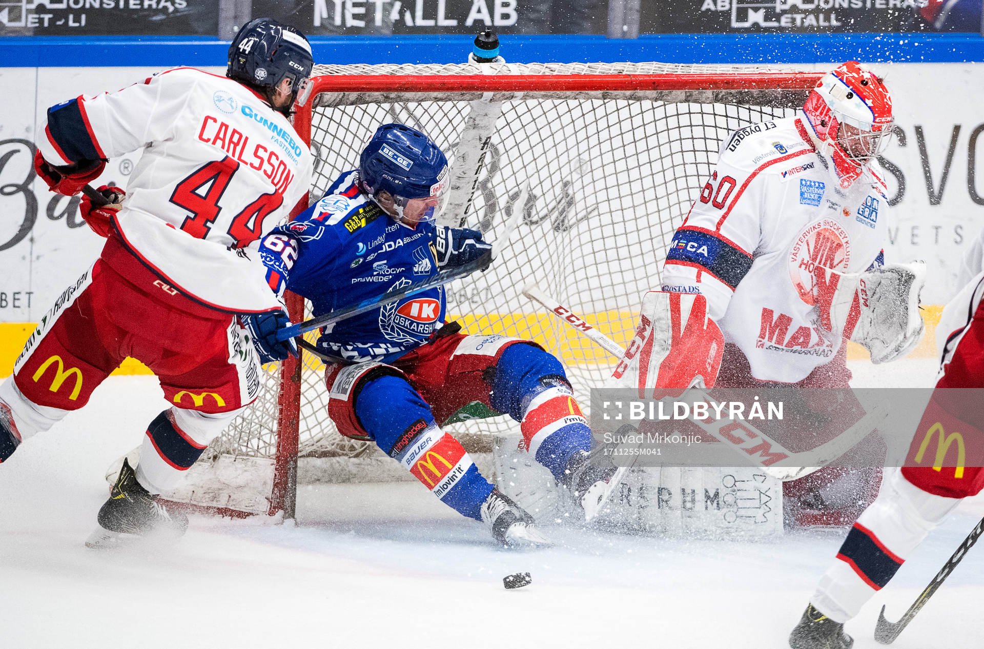 Oskarshamns Manuel Ågren samt Västerviks Oskar Carlsson
